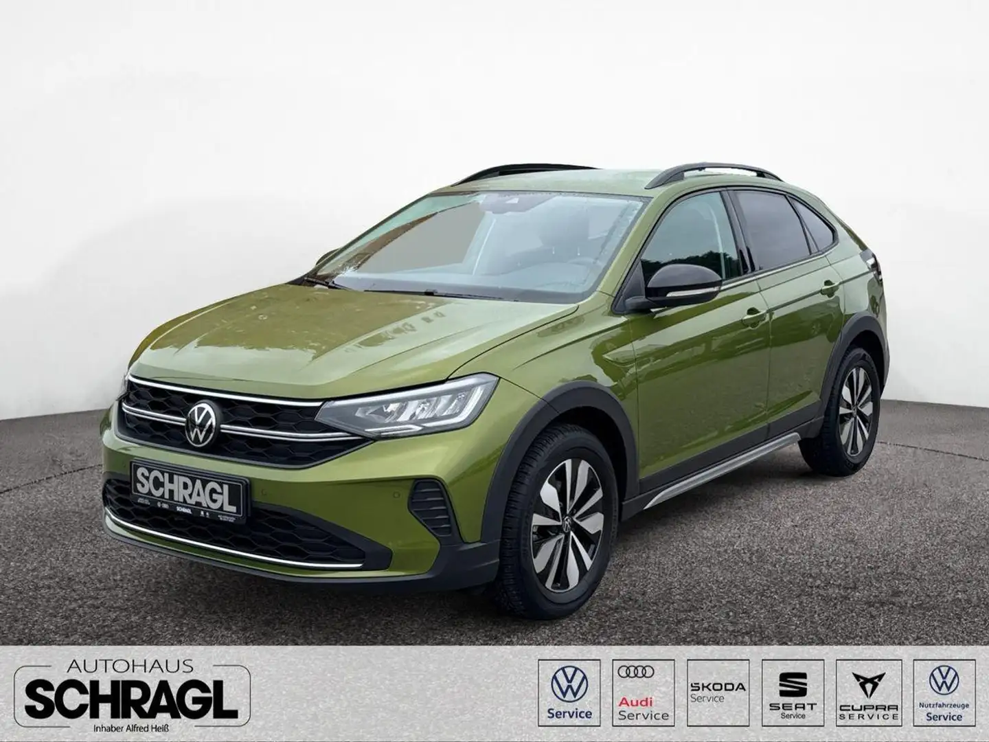 Volkswagen Taigo 1.0 TSI DSG GOAL+AHK+KAMERA+ACC+APP+LED Grün - 1