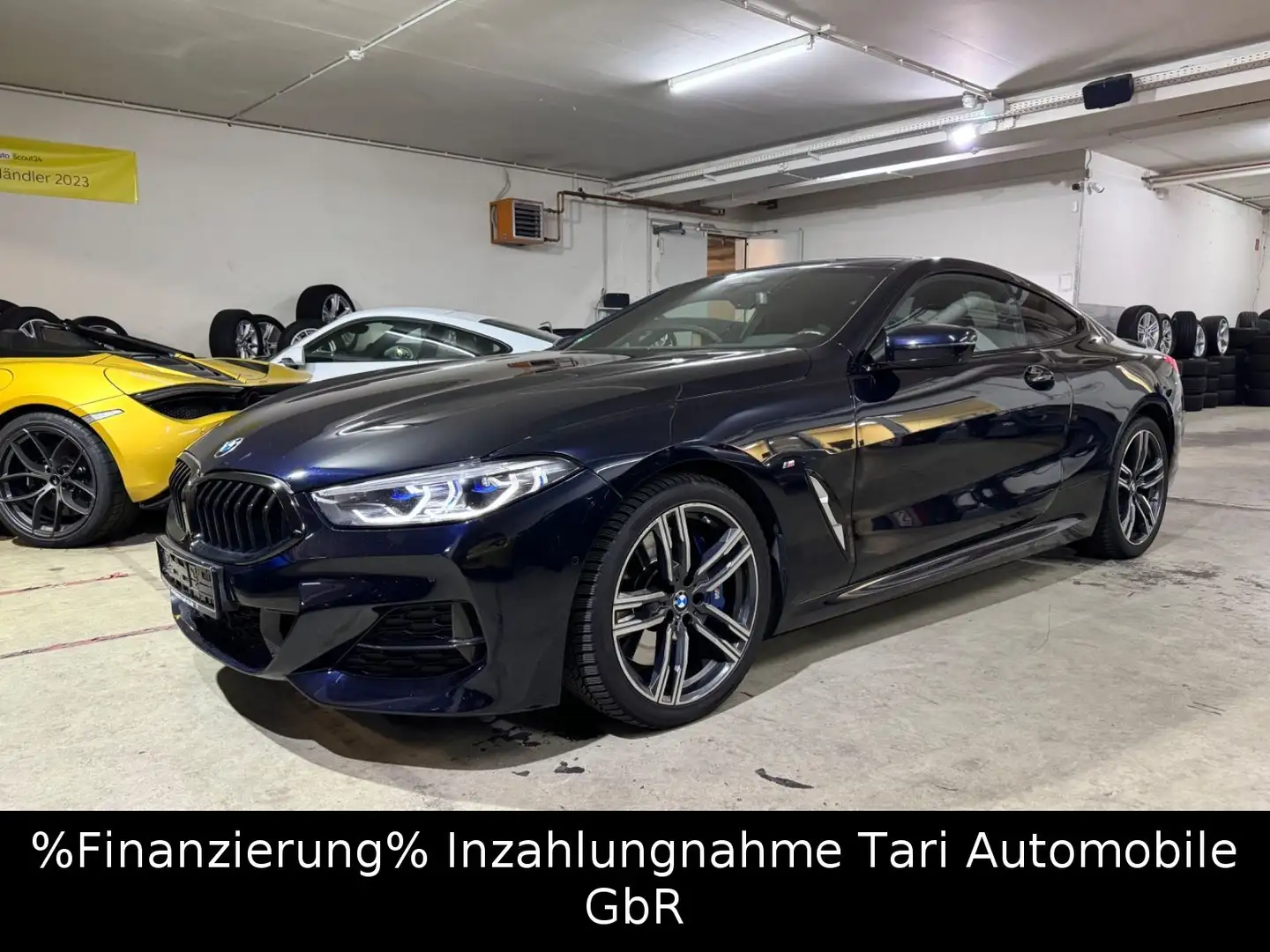 BMW 840 d xDrive Coupé M-Sportpaket Laser,Head-Up,360 Schwarz - 2