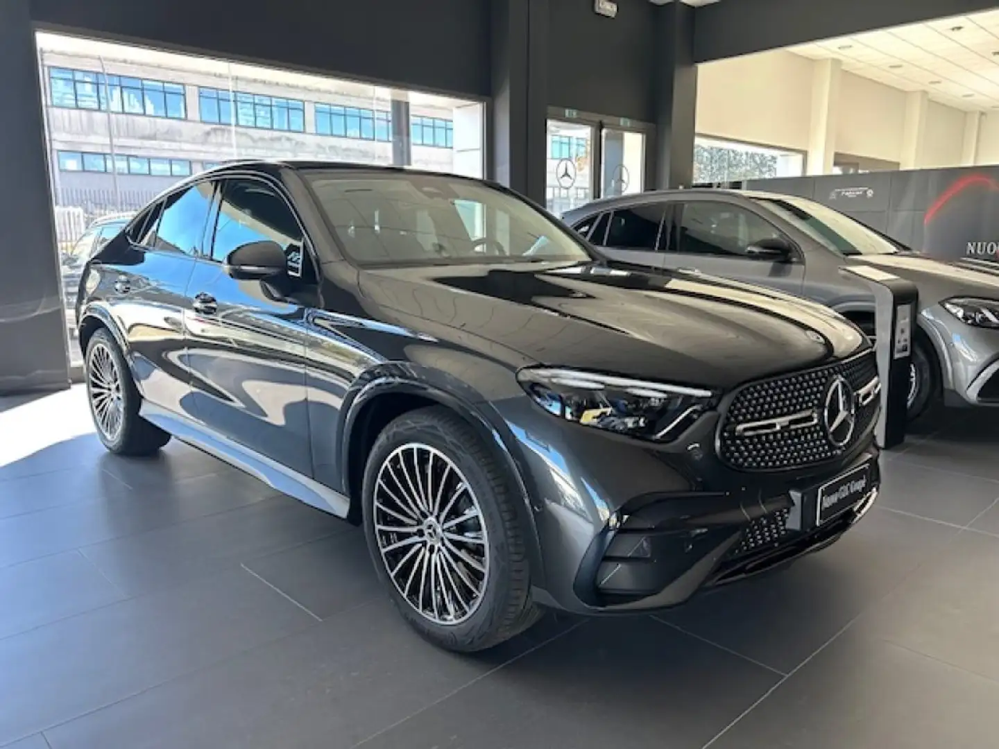 Mercedes-Benz GLC 220 d 4Matic Mild hybrid Coupé AMG Line Premium Gris - 1