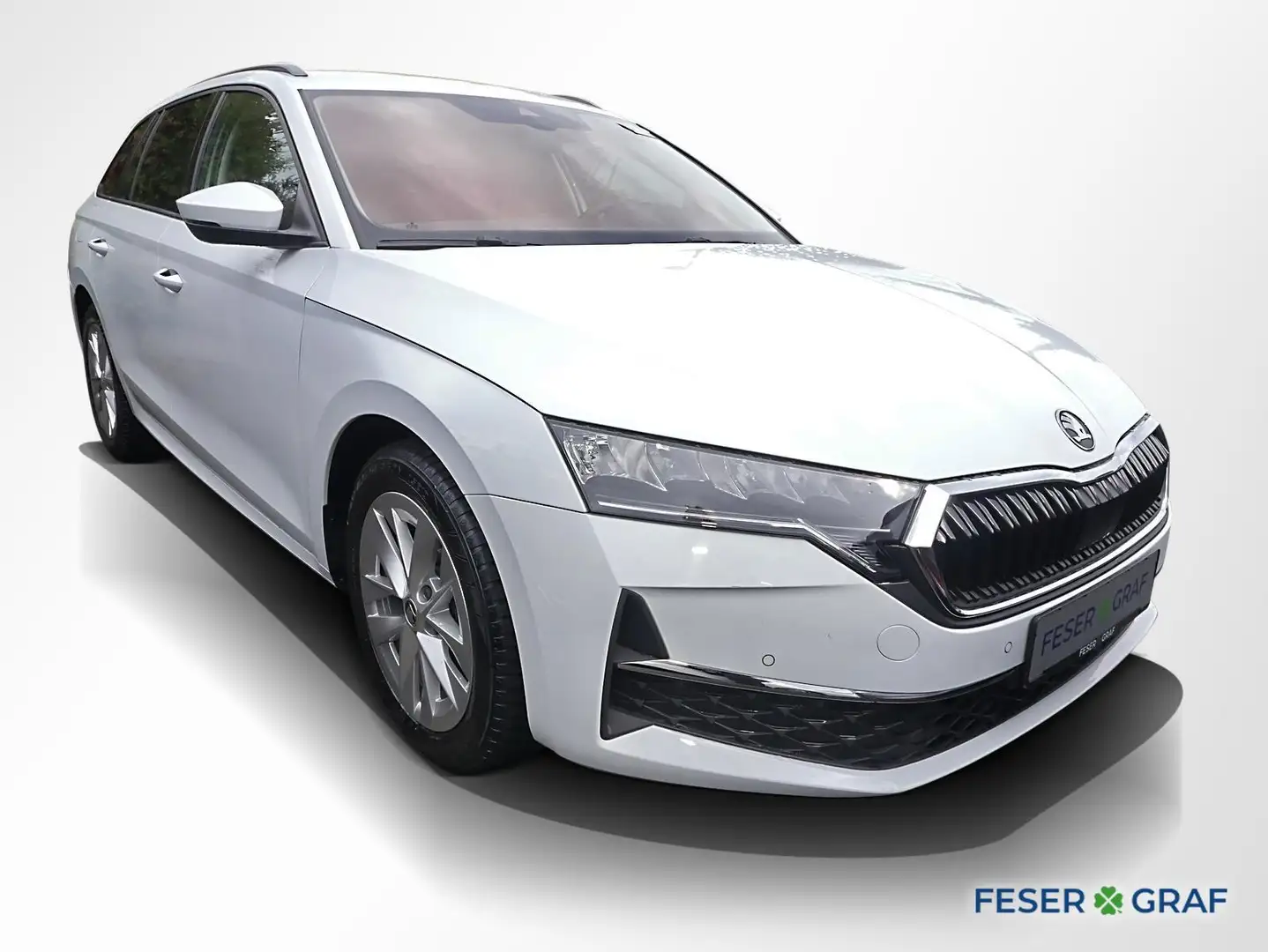 Skoda Octavia Combi 1.5 TSI e-TEC Selection DSG AHK Blanc - 2