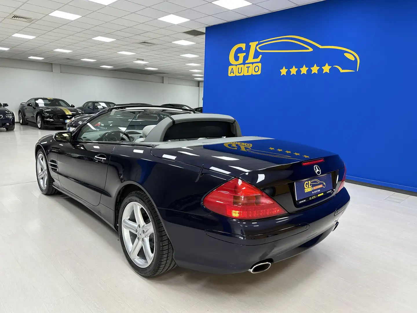 Mercedes-Benz SL 350 V6 245 CV*1PROPRIETARIO*BOOK SERVICE*MERAVIGLIOSA* Blauw - 2