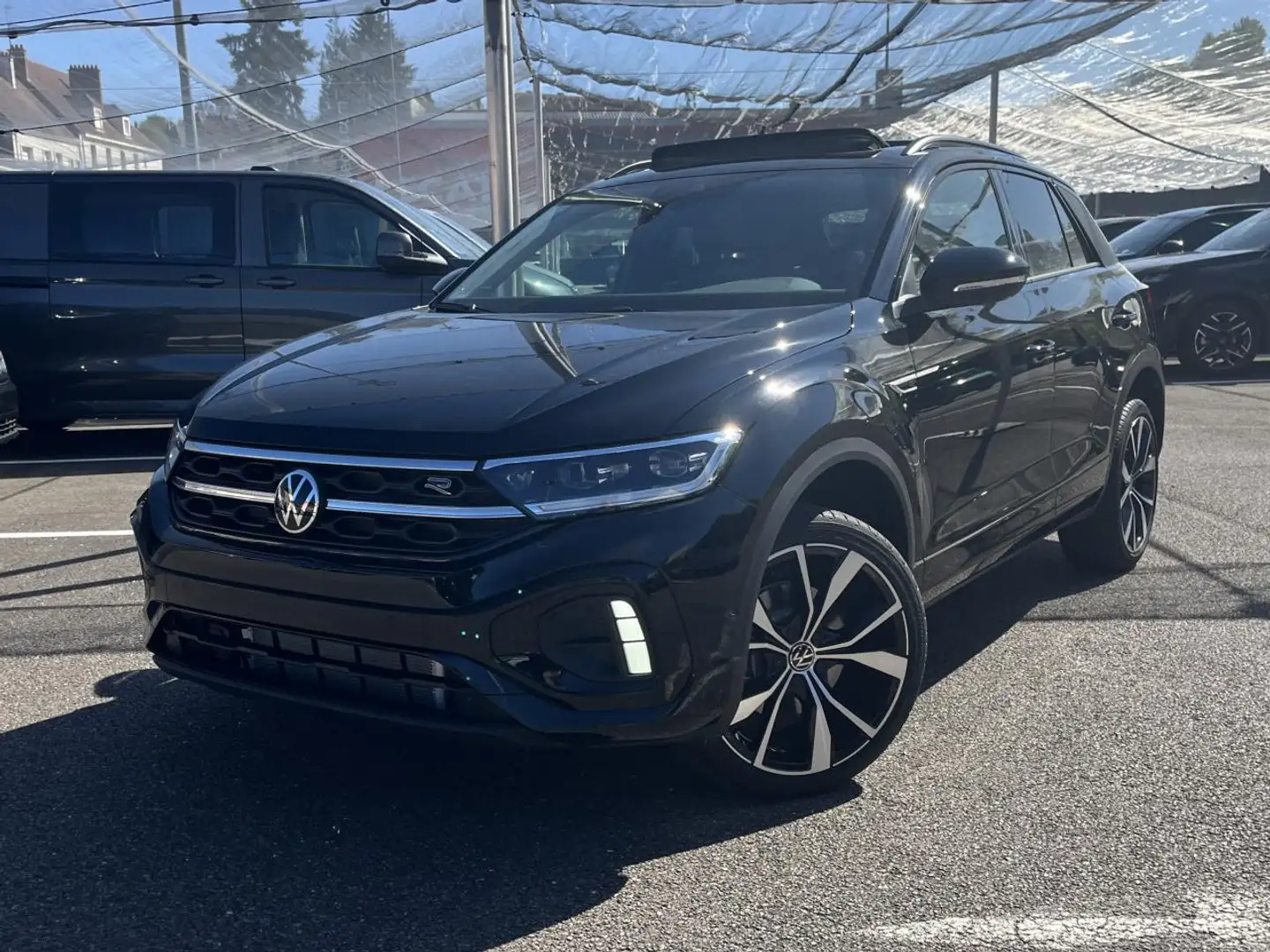 Volkswagen T-Roc (2) 2.0 TDI 150 R-LINE DSG7 TOIT OUVRANT / BLACK PACK Noir - 1