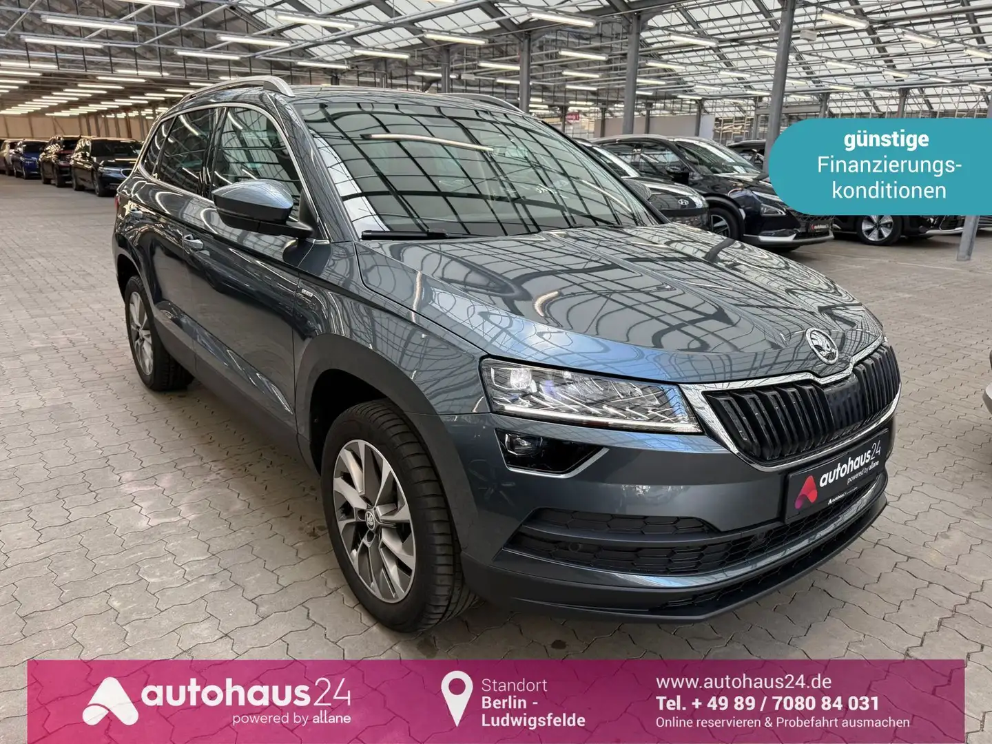 Skoda Karoq 1.5 TSI Clever|DSG|Kamera|CarPlay Grigio - 1