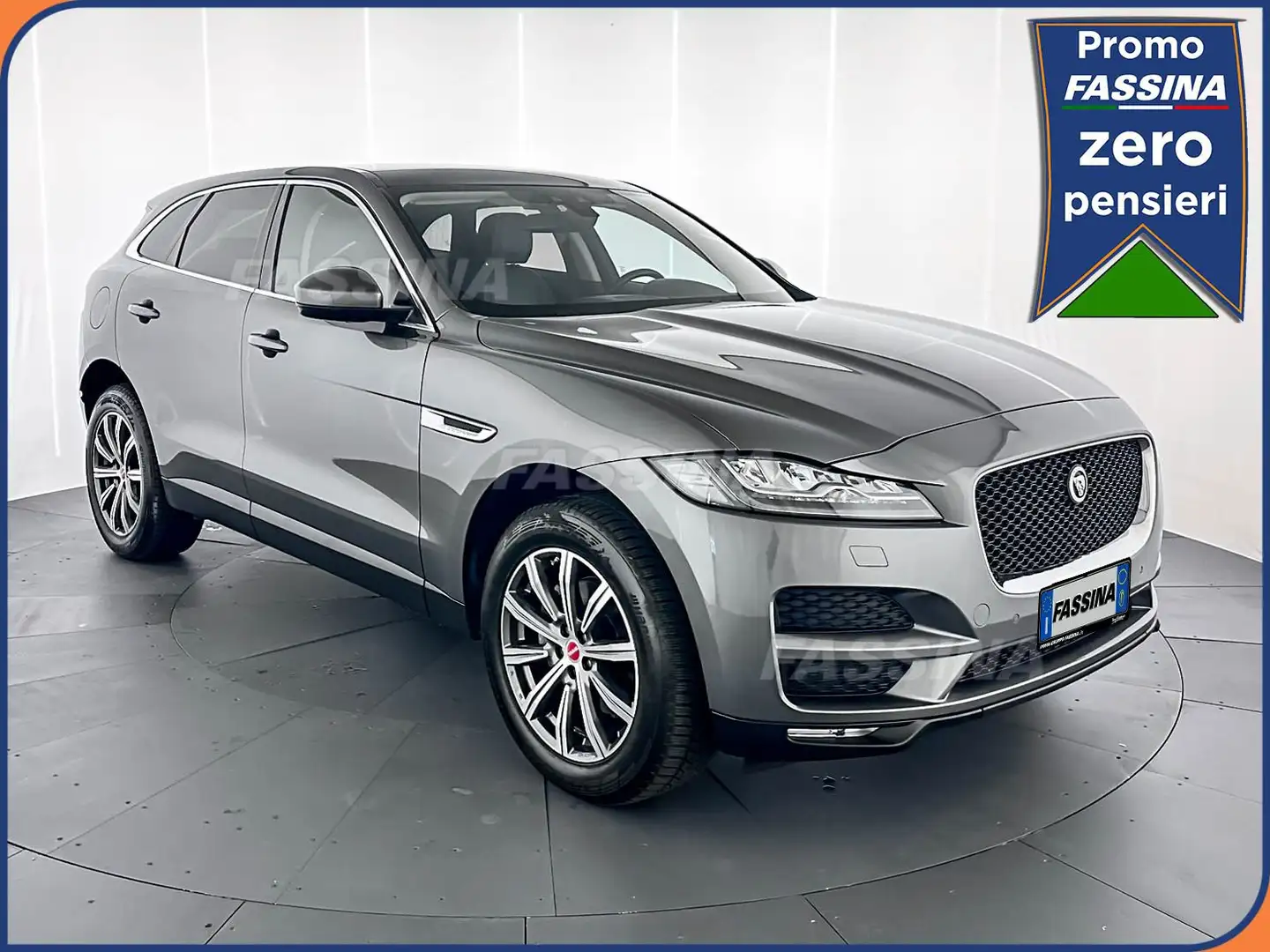 Jaguar F-Pace F-Pace 2.0 D 240 CV AWD aut. R-Sport Gris - 1
