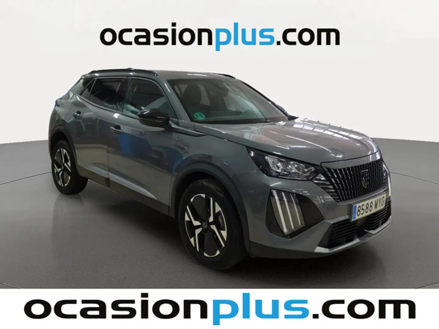 Peugeot 2008 1.2 PureTech S&S Allure 100 Gris - 2