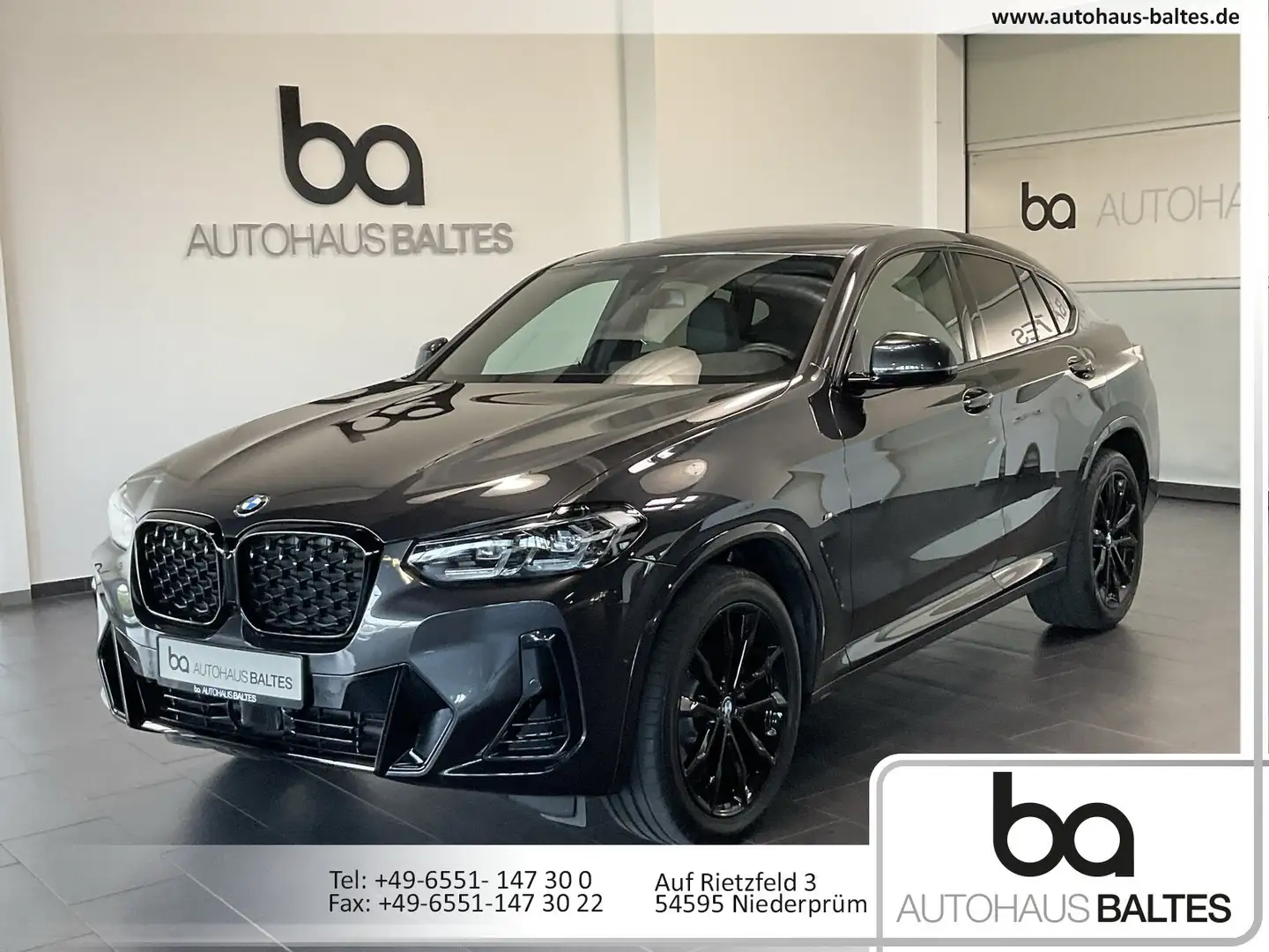 BMW X4 X4 xDrive20d M Sport 20"/Pano/Driv/Park/ACC/AHK Grau - 1