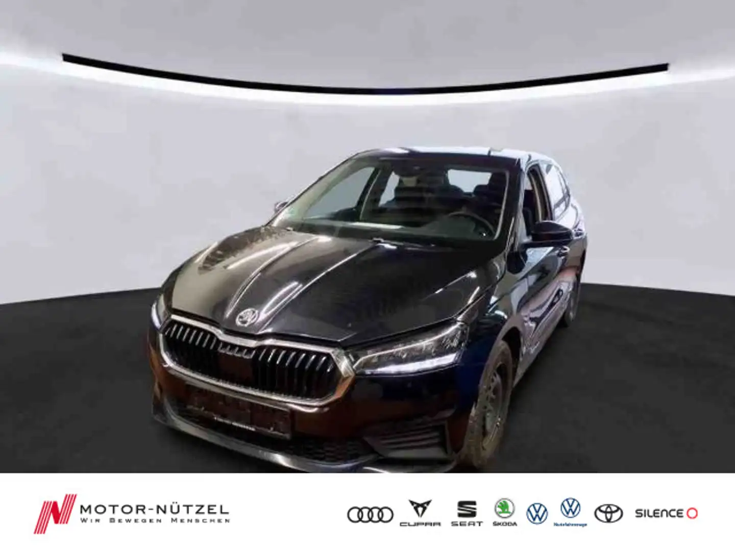 Skoda Fabia 1.0 TSI AMBITION LED+ACC+NAVI+SHZ+RFK+PDC Schwarz - 1