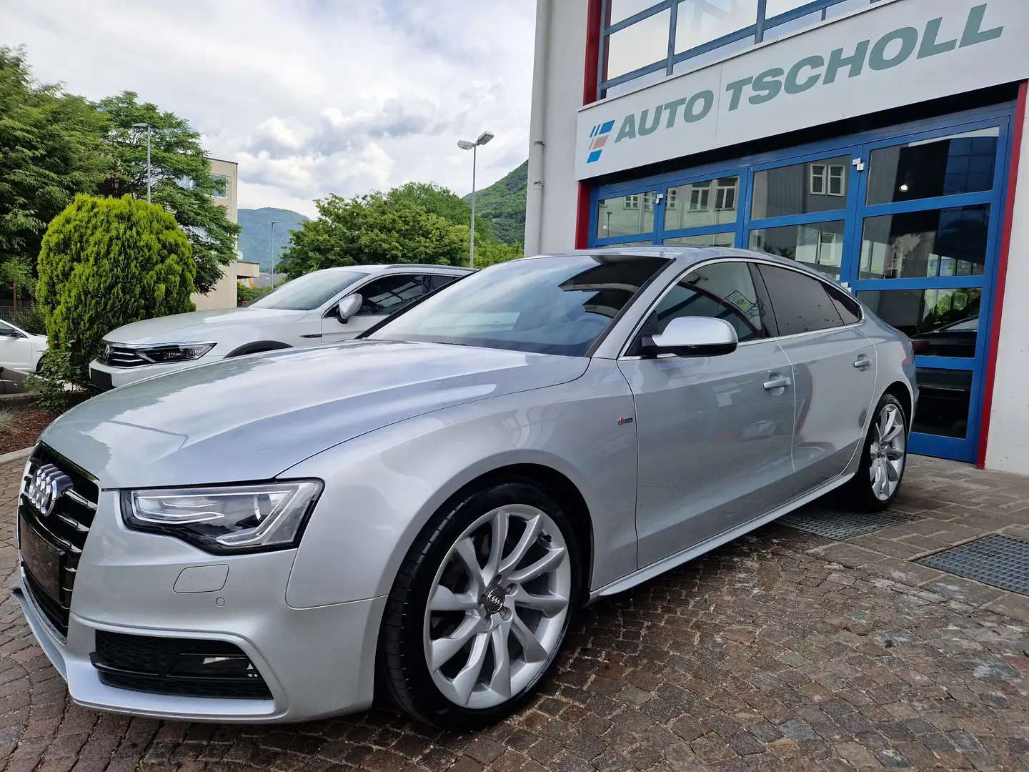 Audi A5 SPB 3.0TDI 245Cv quattro S line+ Str. Bi-Xeno Navi Ezüst - 1
