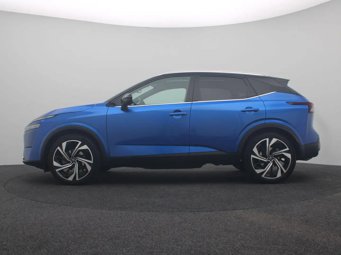 Nissan Qashqai 1.3 MHEV Xtronic Tekna Plus Apple carplay | Panora Blauw - 2