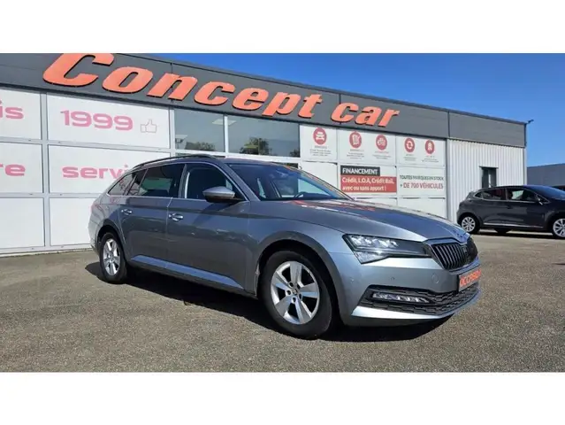 Skoda BUSINESS 1.6 TDI 120cv DSG7 + Sellerie Cuir + Sièges avant chauffants + Roue de secours