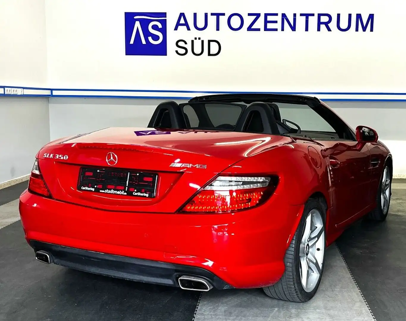 Mercedes-Benz SLK 350 AMG BlueEfficiency NAVI PTS LED Kırmızı - 2