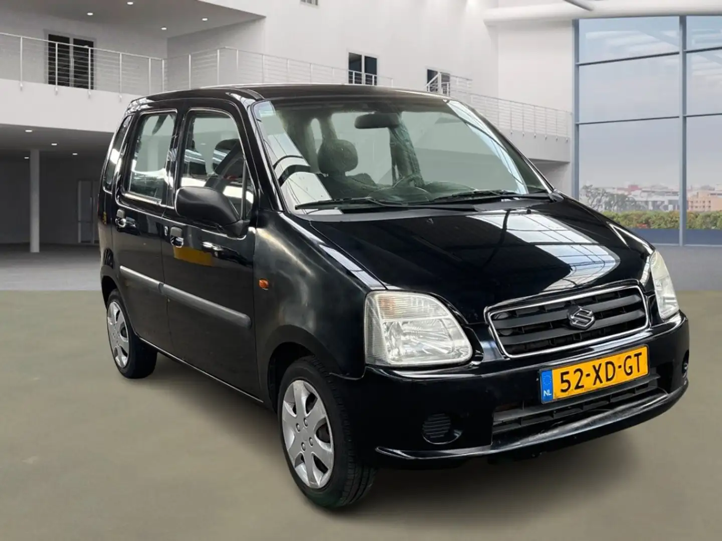 Suzuki Wagon R+ 1.0 Base/ LAAG KM/ NAP Zwart - 2