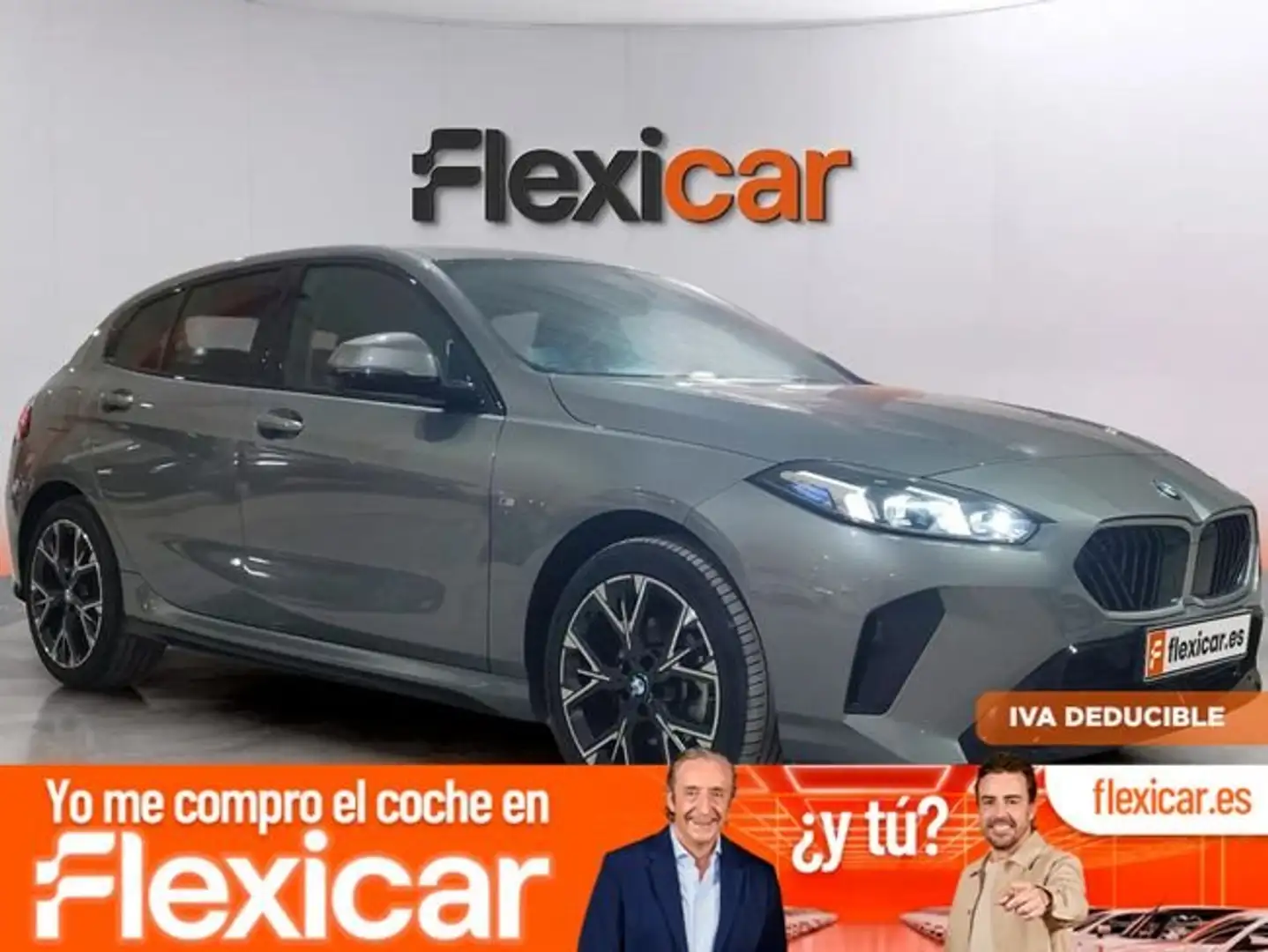 BMW 120 120d Gris - 1