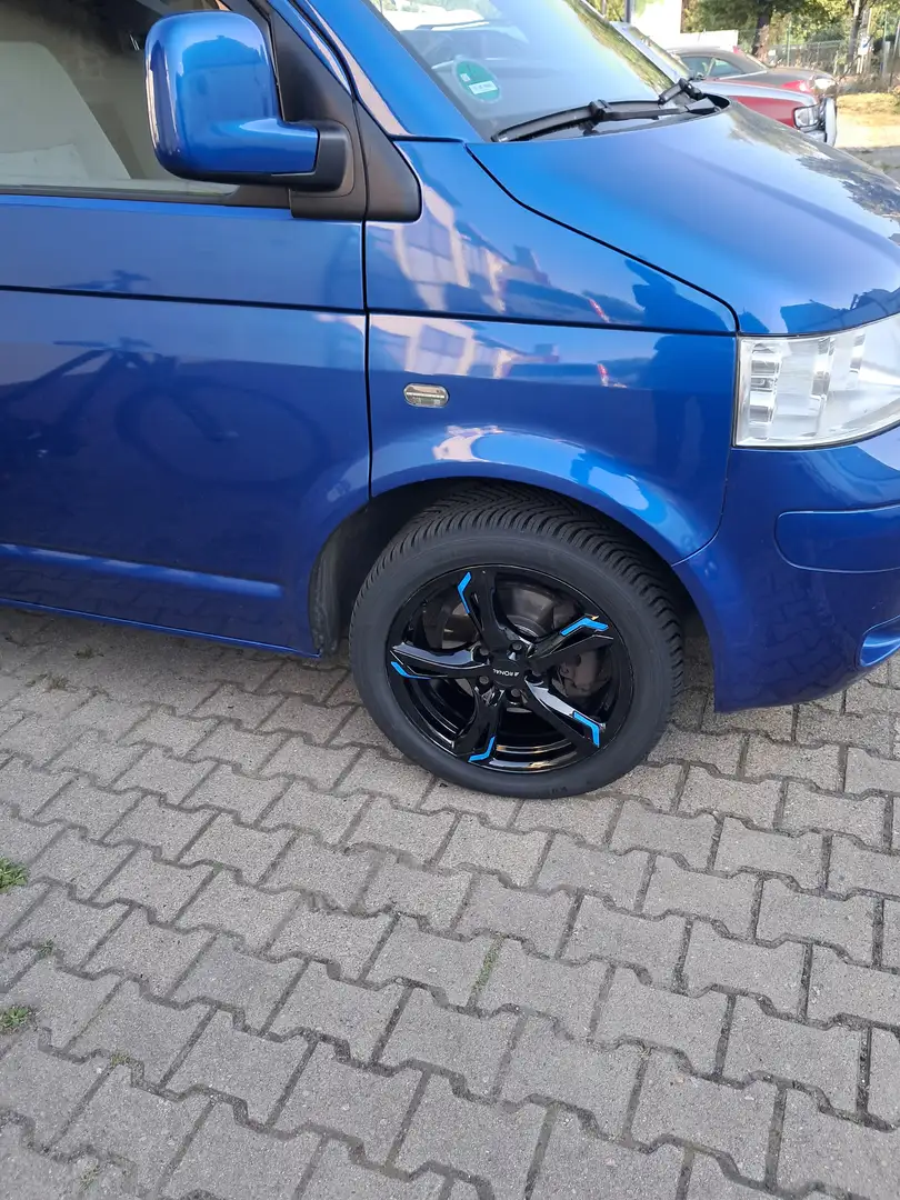 Volkswagen T5 Multivan Transporter T5 TDI Autm. Blauw - 1