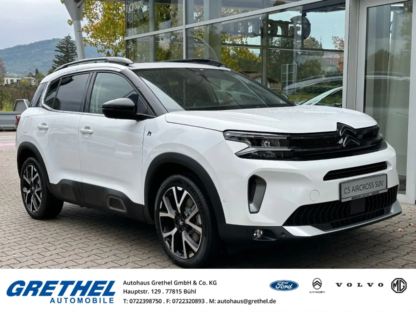 Citroen C5 Aircross ShinePack Hybrid UVP 49.720 Weiß - 1