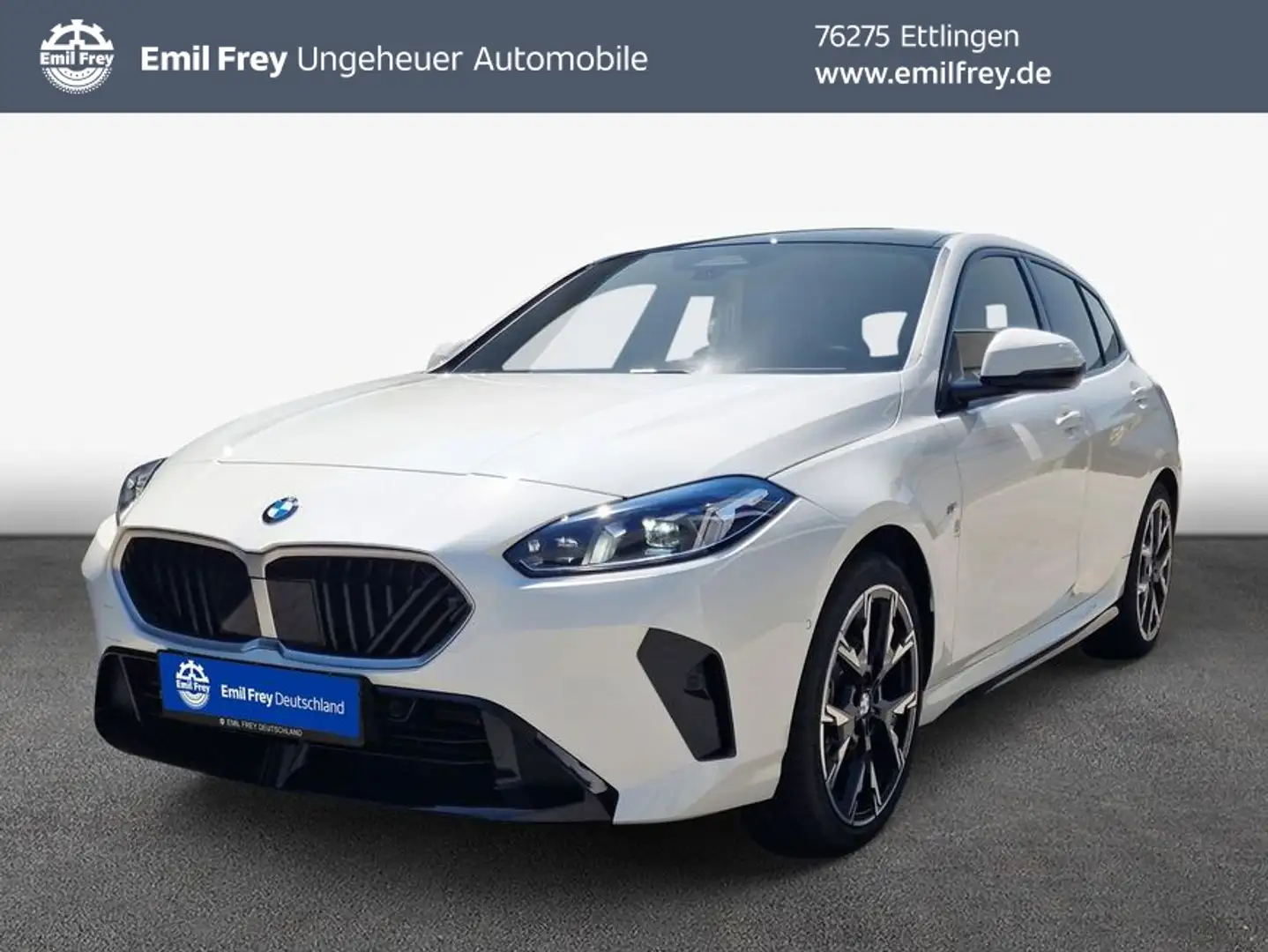 BMW 118 d M Sportpaket HK HiFi DAB LED RFK Klimaaut. Blanco - 1