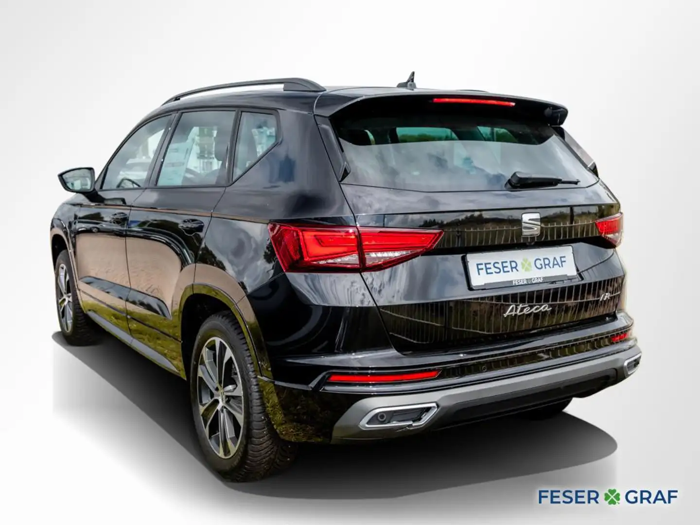 SEAT Ateca 2.0TDI FR LINE LED/360*/FULL LINK/NAVI/SHZ Schwarz - 2