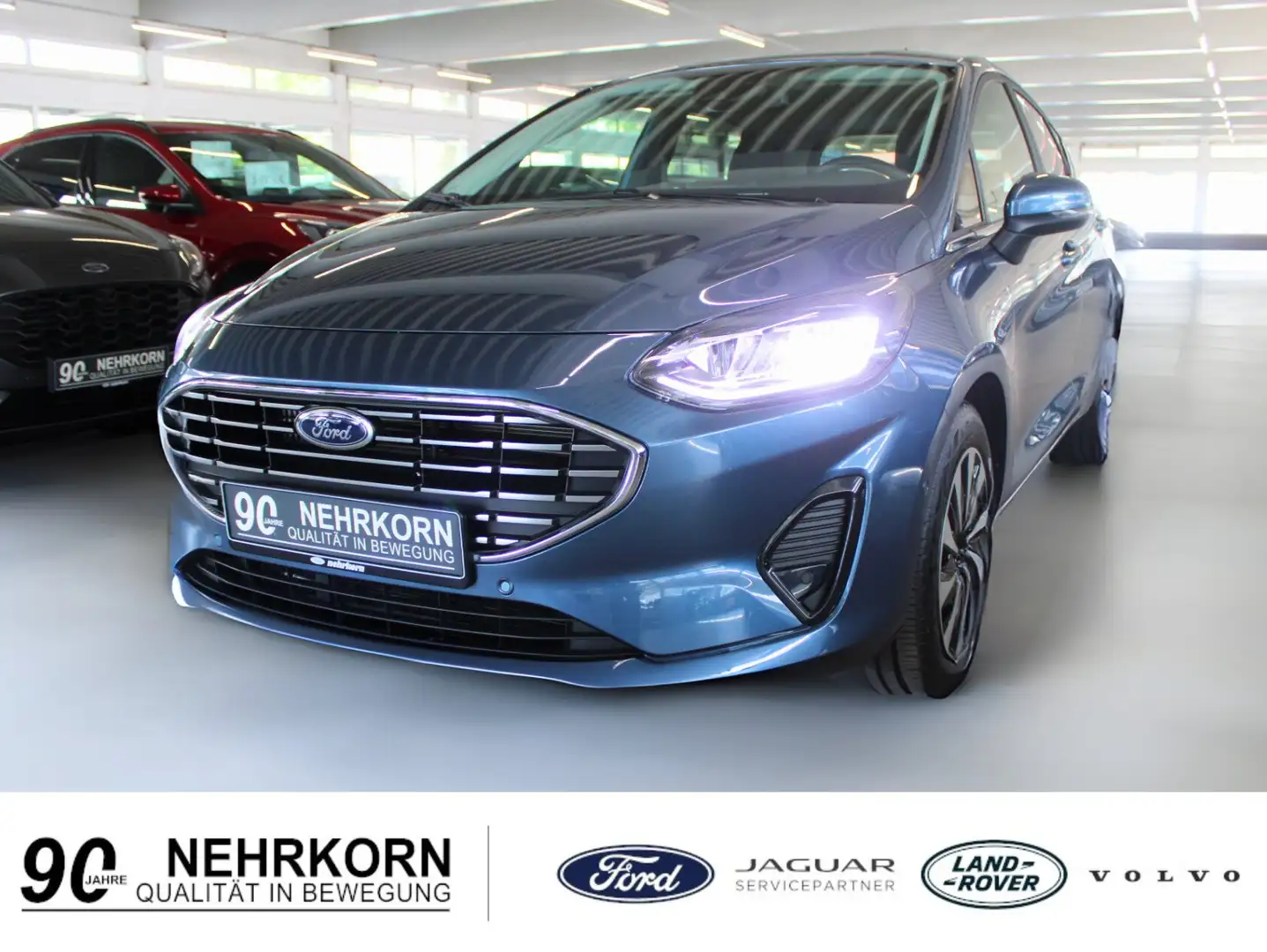 Ford Fiesta Titanium 5-trg LED + Easy Park + Winter Paket Blau - 1