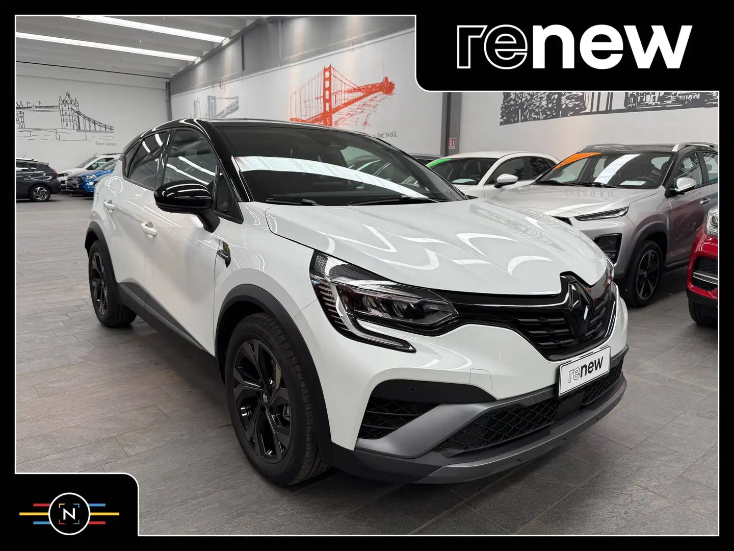 Renault Captur Engineered 1.6 E-Tech full hybrid 145cv Bianco - 1