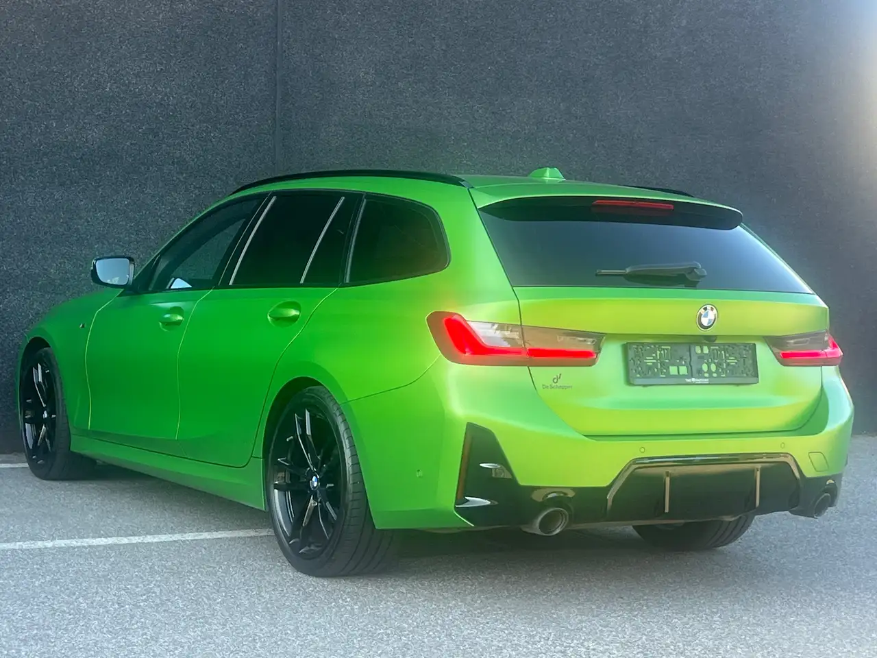 BMW 3 Series 318i Touring Individual Frozen Tampa Bay Green M Sport Trekhaak 19" M, миниатюра 6