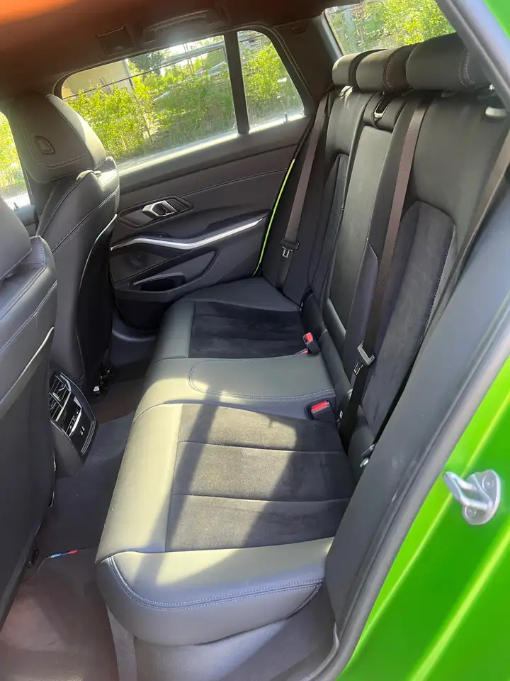BMW 3 Series 318i Touring Individual Frozen Tampa Bay Green M Sport Trekhaak 19" M, миниатюра 12