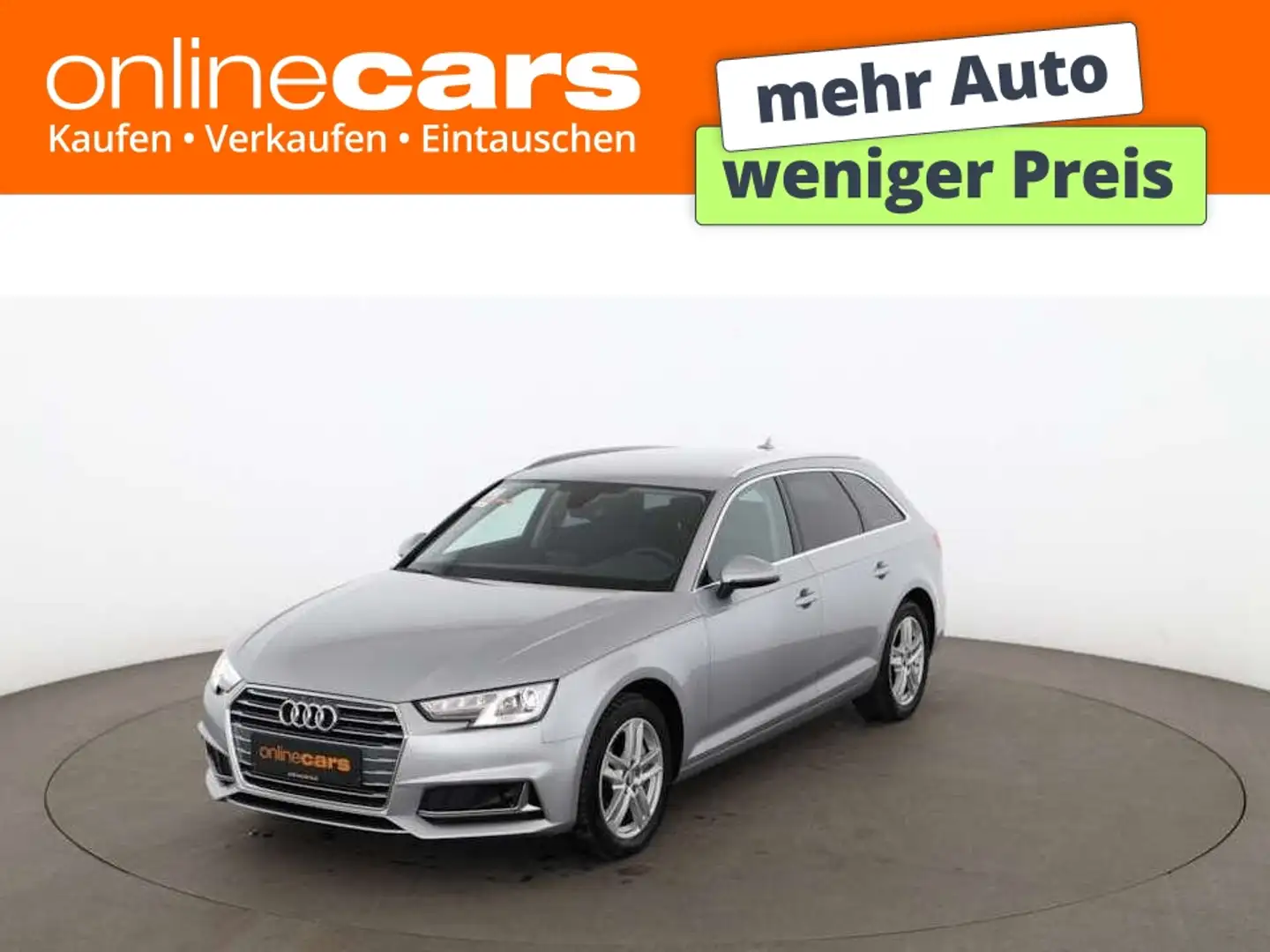Audi A4 Avant 40 TDI sport Aut XENON RADAR SITZHZG NAV Silber - 1