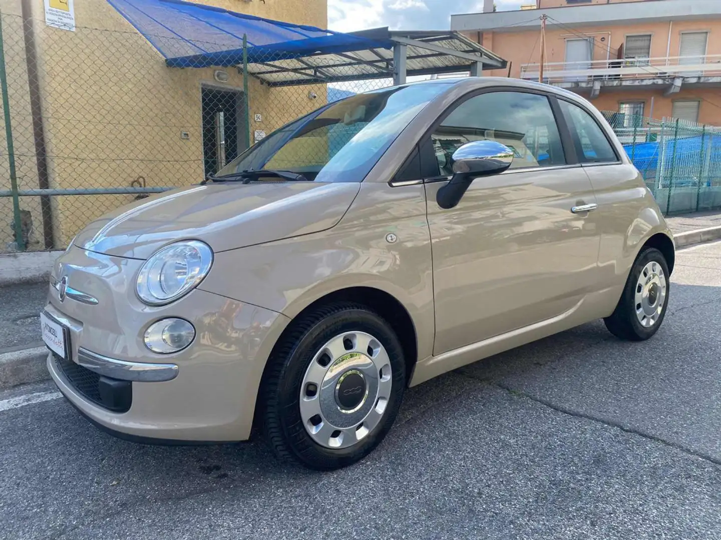 Fiat 500 1.2 Pop NEOPATENTATI Beige - 1