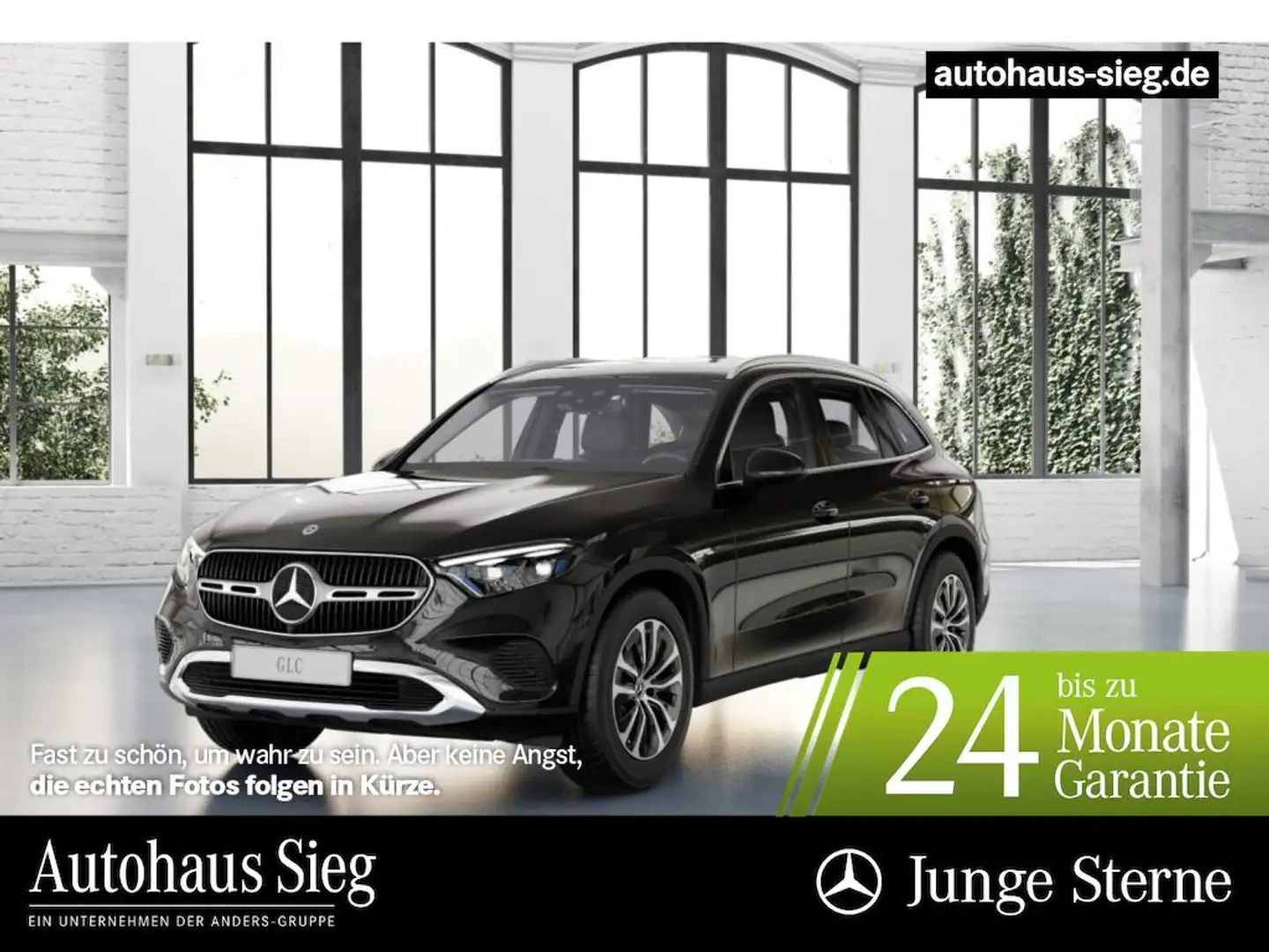 Mercedes-Benz GLC 220 d 4M Avantgarde+DIGITAL+Kam+AHK+Dis+MBUX Schwarz - 1