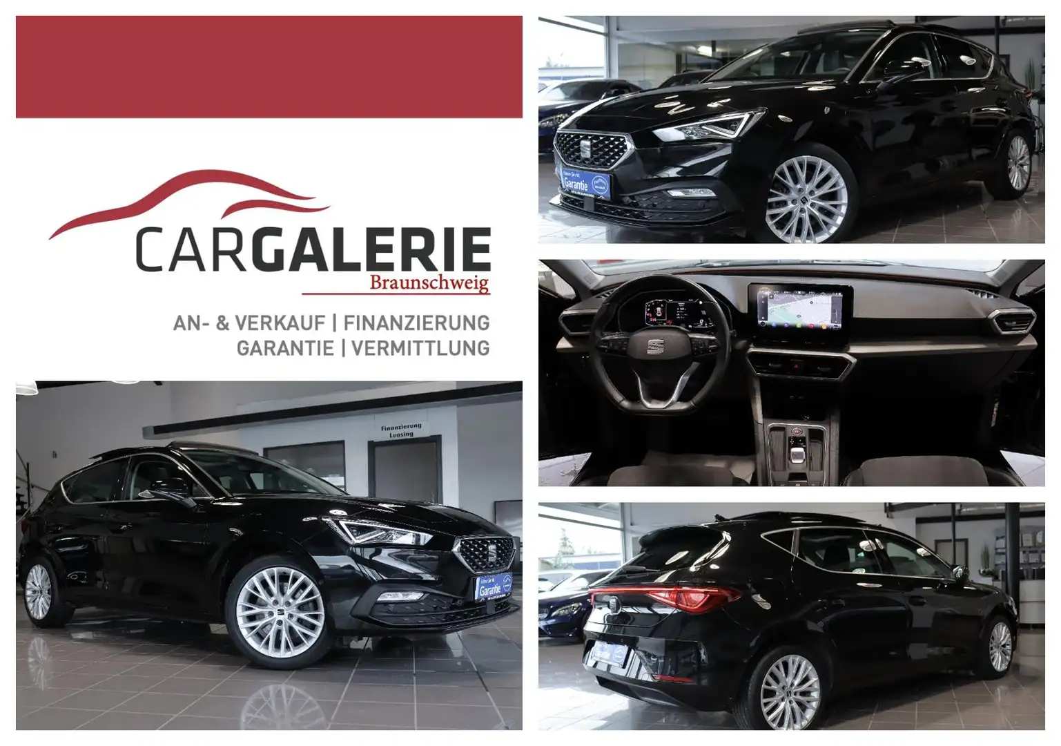 SEAT Leon 1.4 TSI Xcellence e-Hybrid*PANORAMA*SHZ*CAM Noir - 1