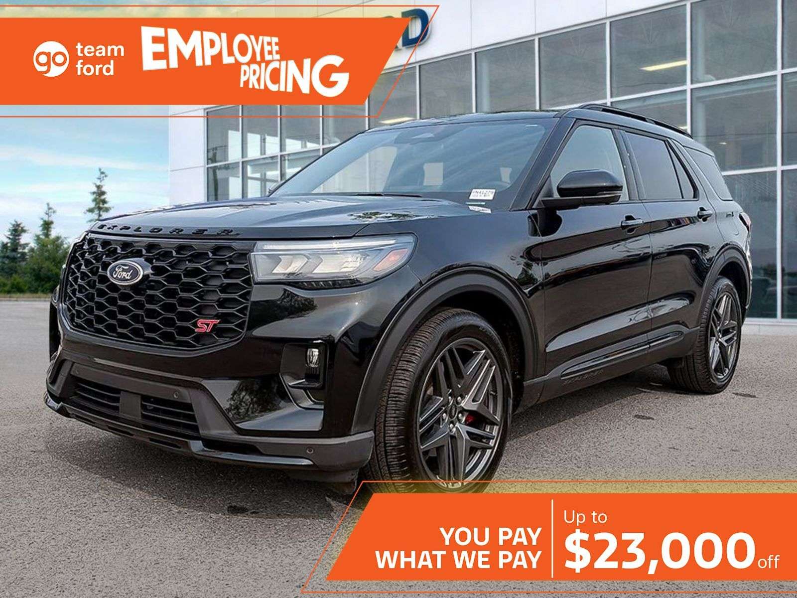 2026 Ford Explorer ST, 3L V-6ENG, 360-DEGREE CAMERA,DUAL POWERED HEAT