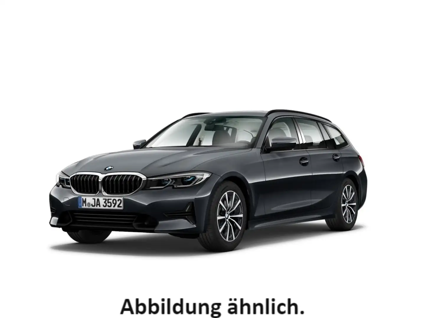BMW 330 i Sport Line xDrive touring/AHK/Navi/Leder Grau - 1