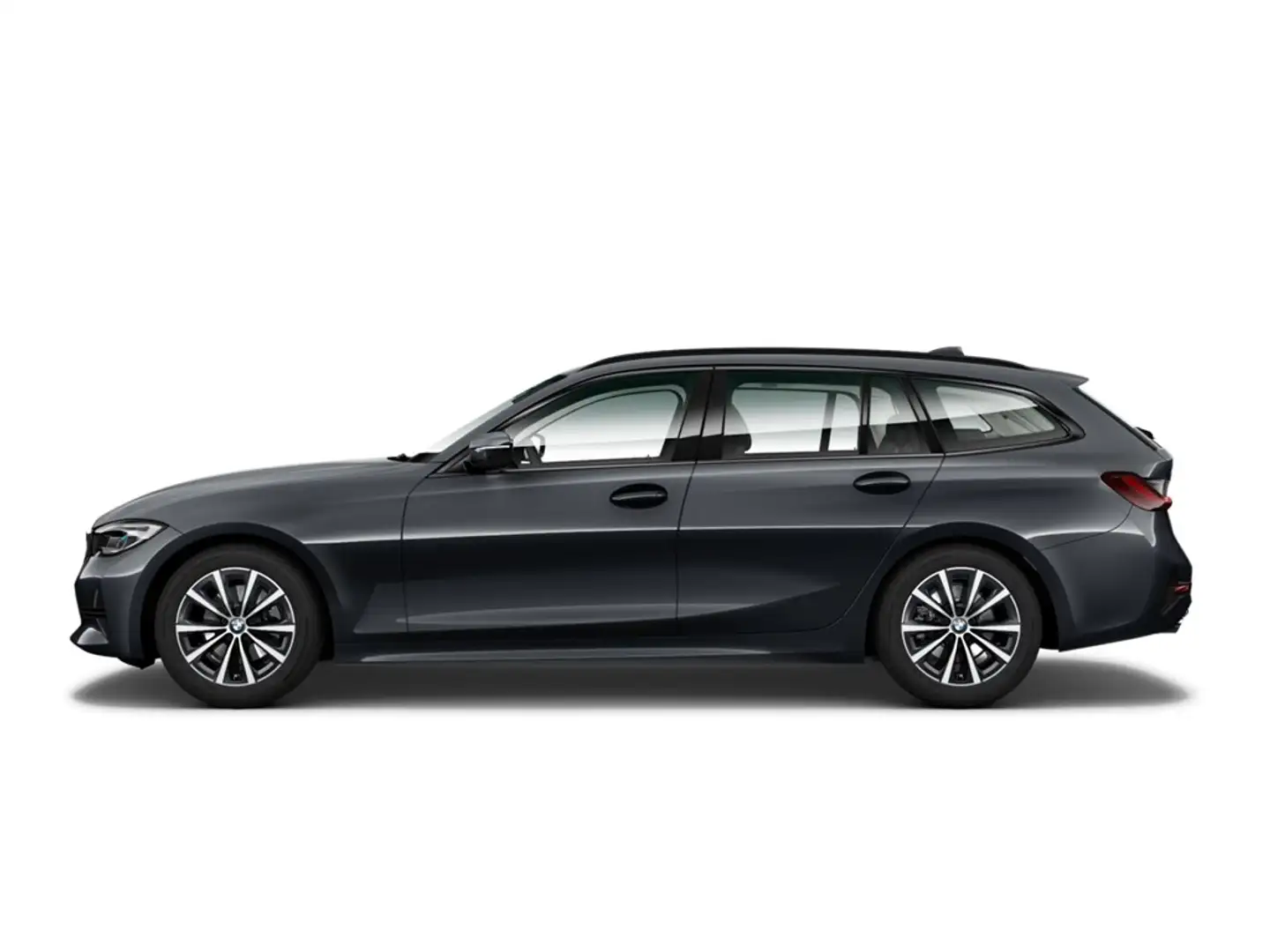 BMW 330 i Sport Line xDrive touring/AHK/Navi/Leder Grau - 2