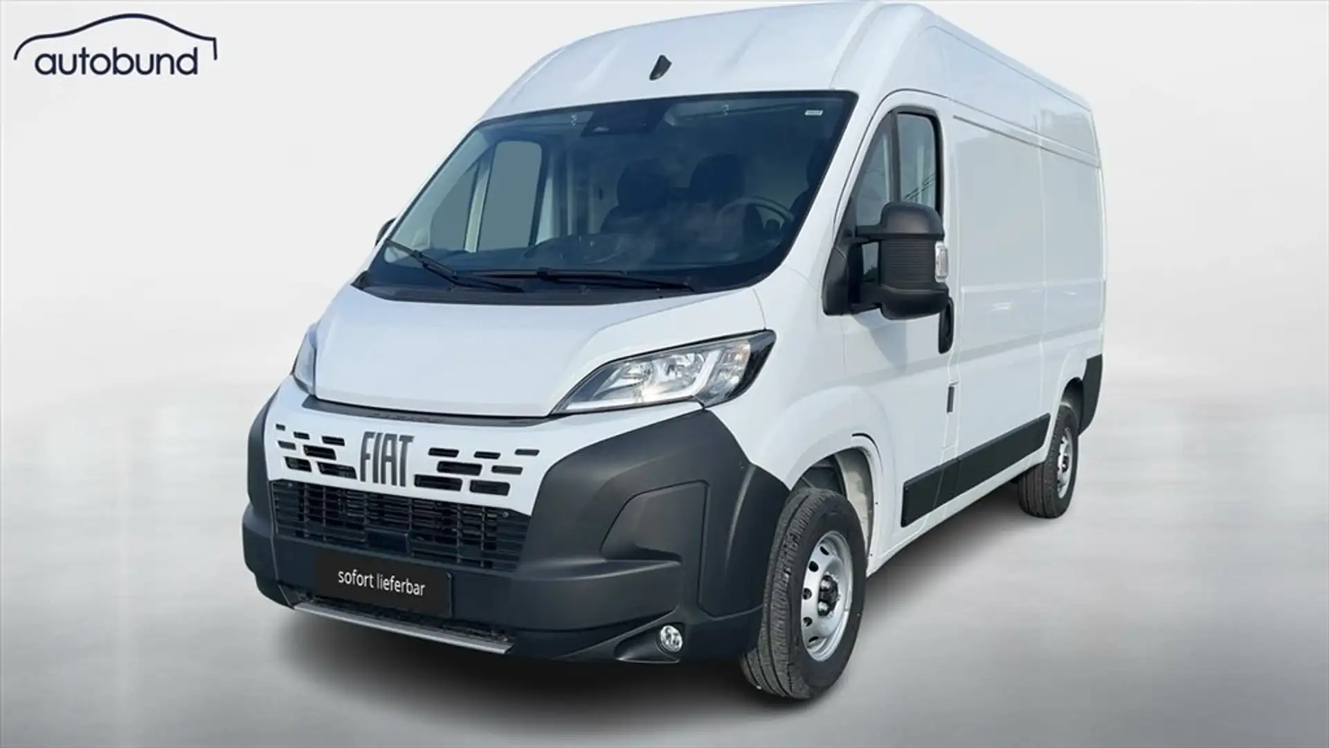 Fiat Ducato III 2,2 HDI L2H2 3500 Klima DAB Nebel Rückfahrk Weiß - 1