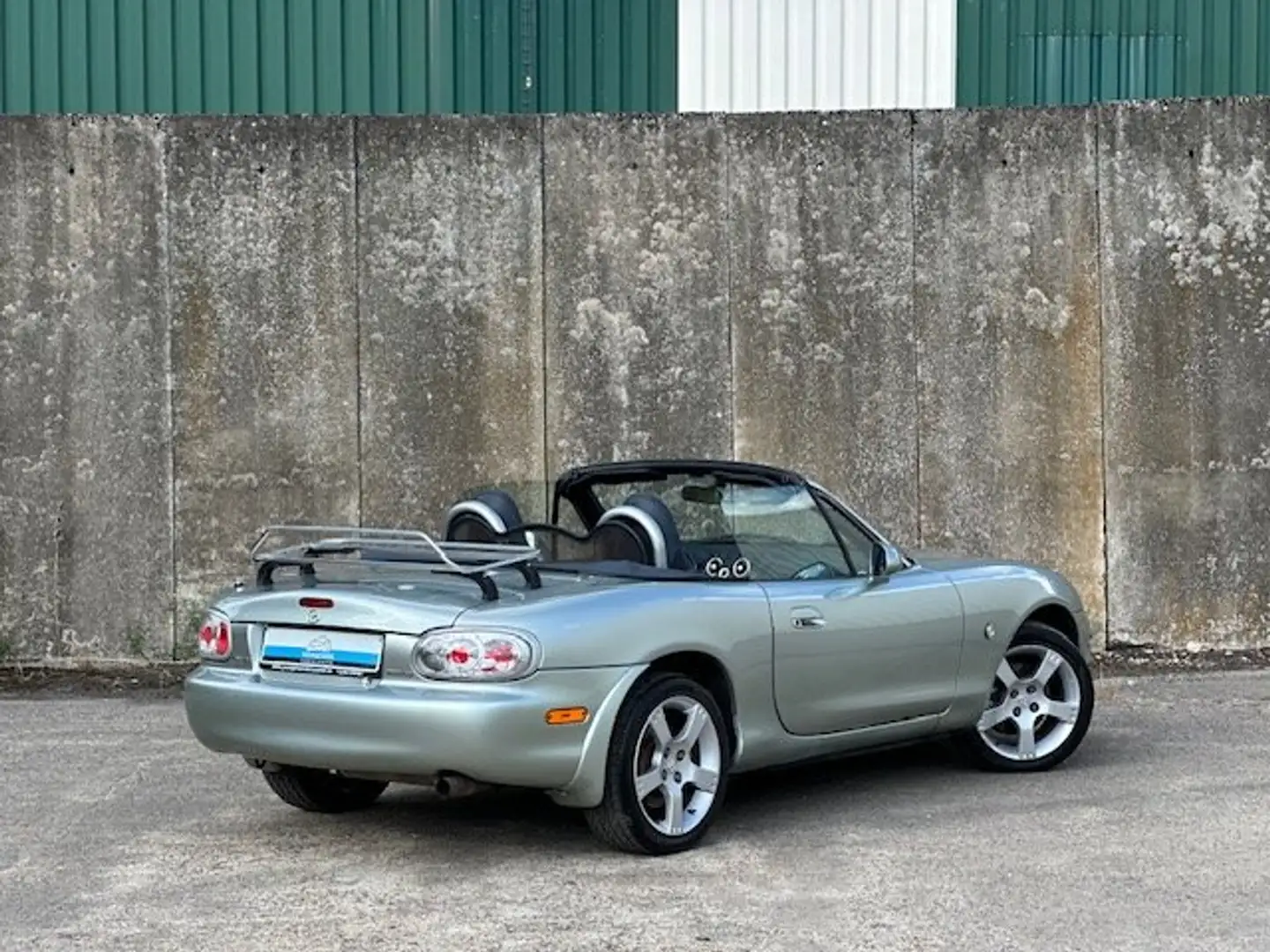 Mazda MX-5 1.8i 16v Silver Blues | Zetelverwarming | Kofferek Zilver - 2