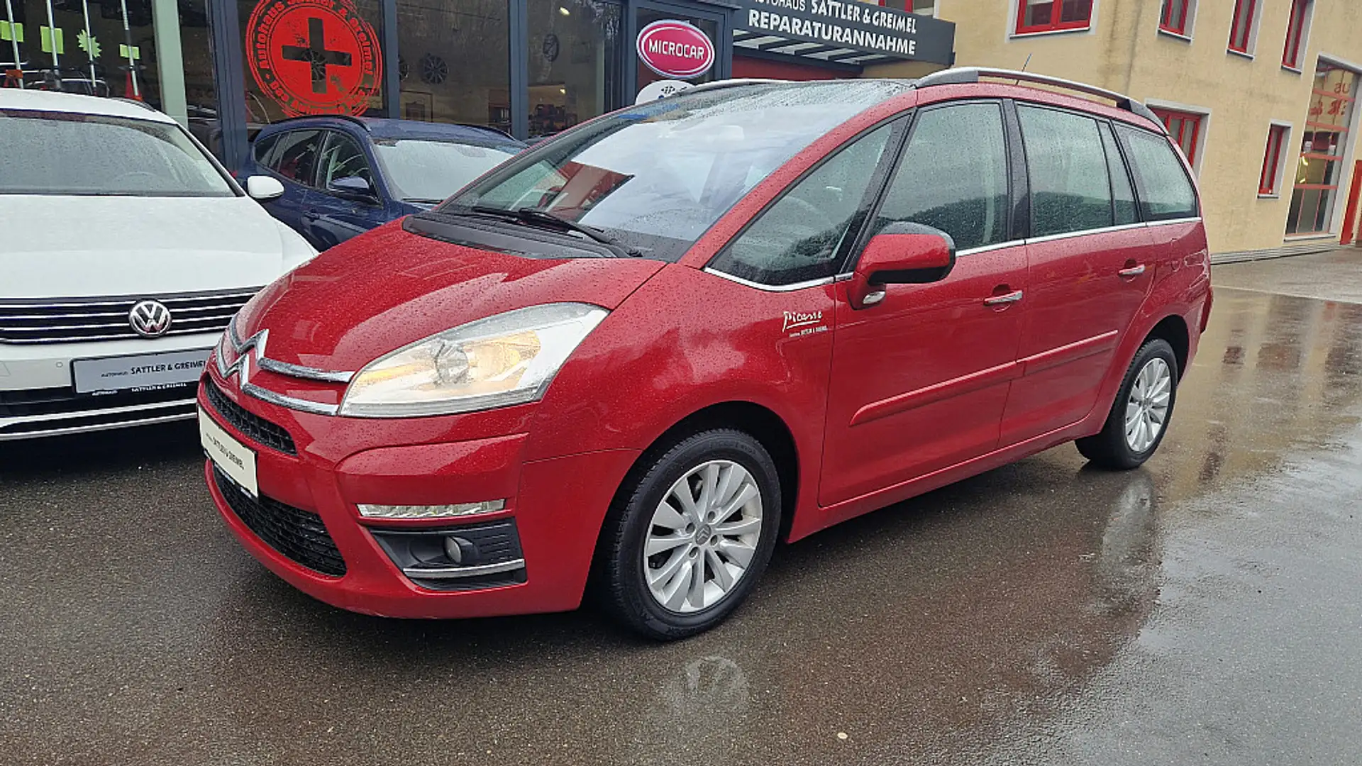 Citroen Grand C4 Picasso 1,6 HDi Jubiläums Collection Rot - 2