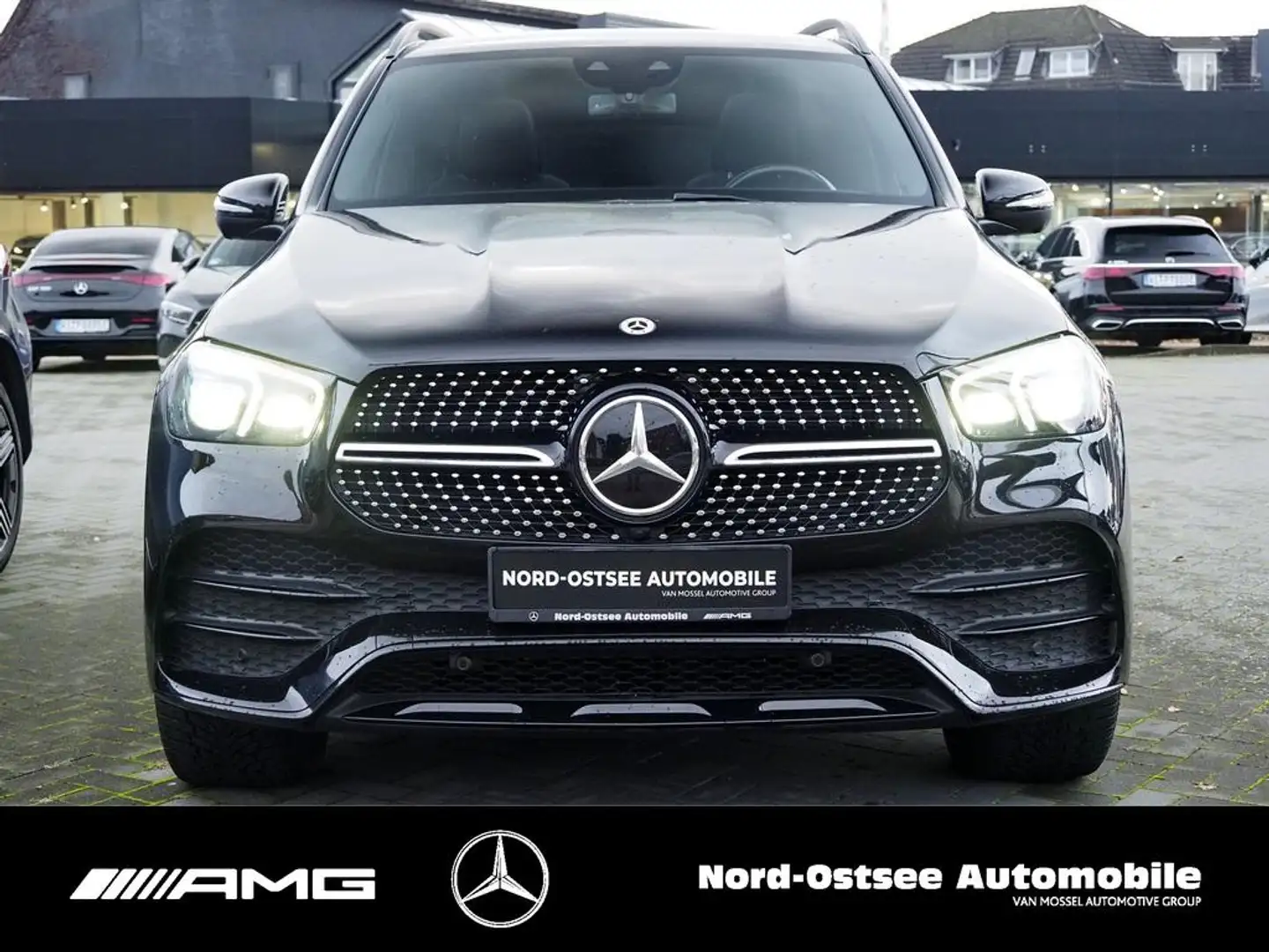 Mercedes-Benz GLE 350 e 4M AMG PANO NIGHT 360° KAMERA WIDESCR Schwarz - 2