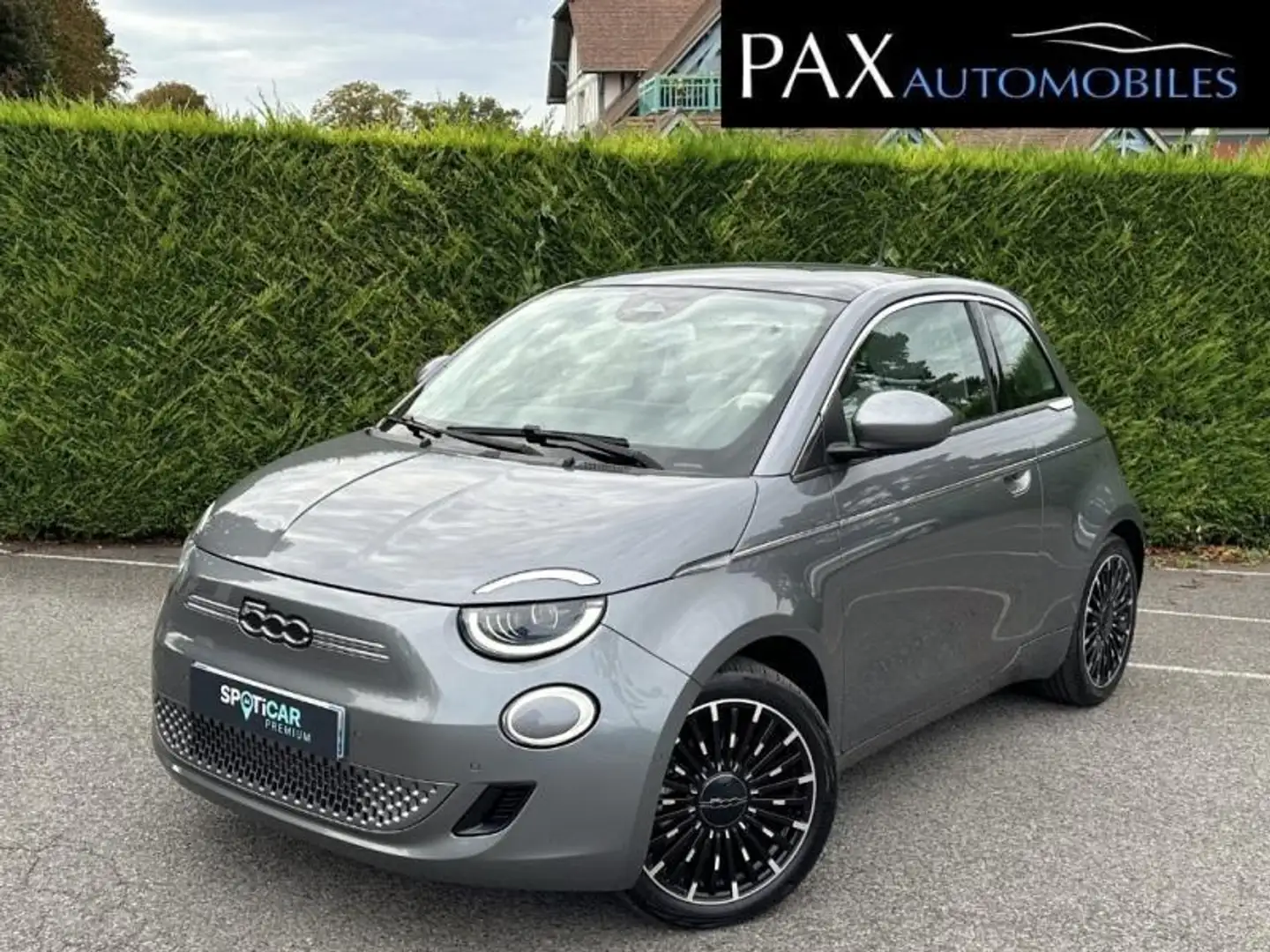 Fiat 500e e 118ch La Prima Gris - 1