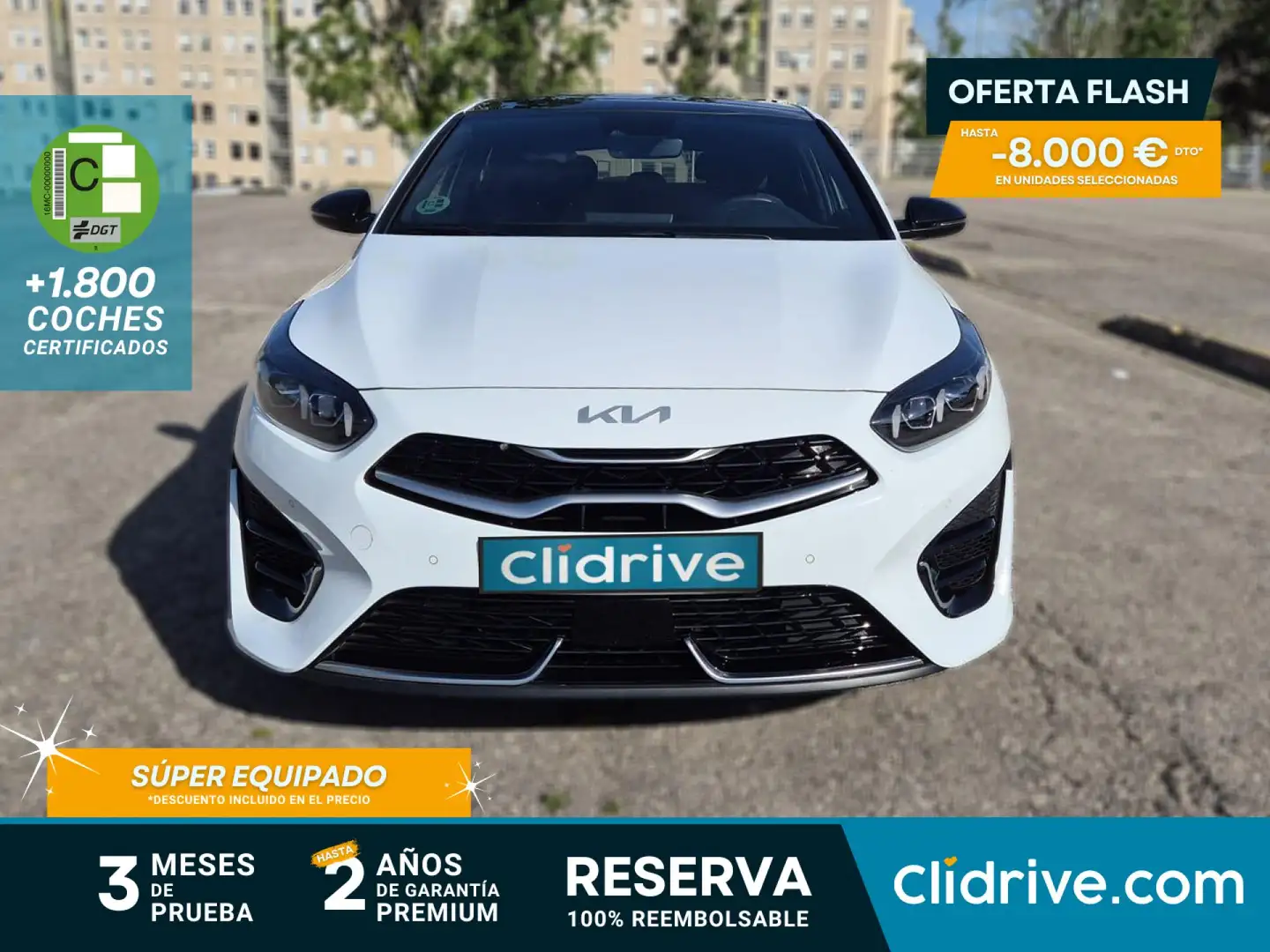 Kia ProCeed / pro_cee'd 1.0 T-GDI GT Line Blanco - 1