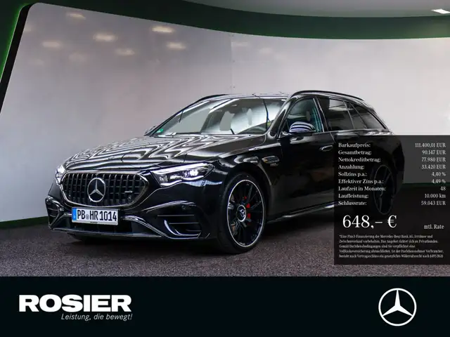 Mercedes-Benz E 53 AMG HYBRID T 4M+ NIGHT AHK ACC PANO HUD