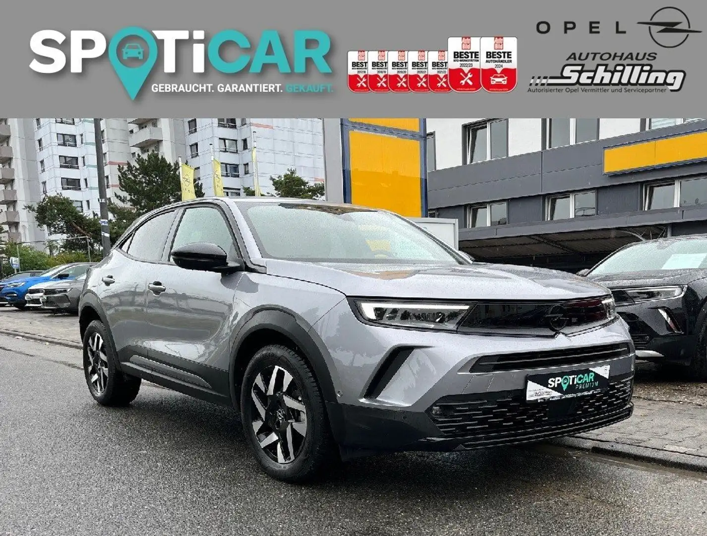 Opel Mokka 1.2 Turbo GS ACC NAVI Alcantara Gris - 1