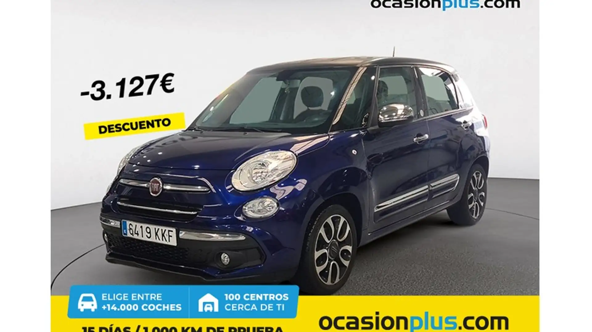 Fiat 500L 1.4 Pop Star Blau - 1