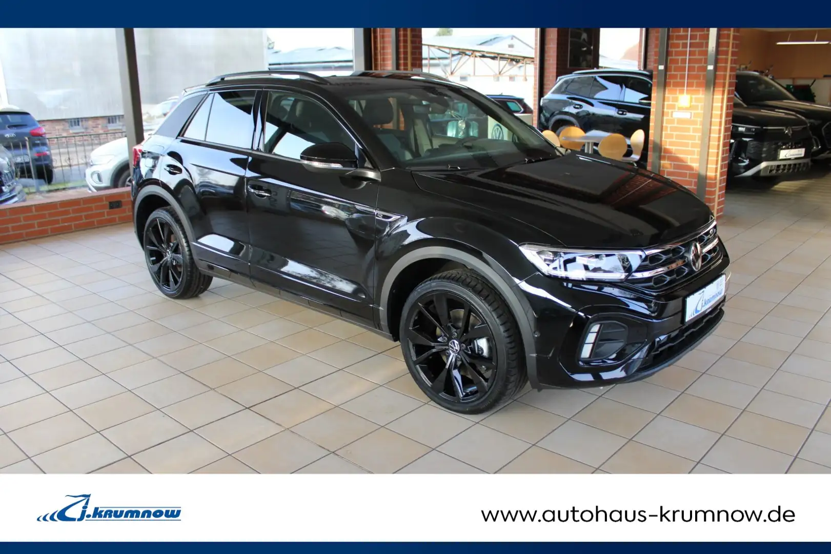 Volkswagen T-Roc T-Roc 2.0 TSI DSG R-Line AHK-LEDPlus-App connect Zwart - 1