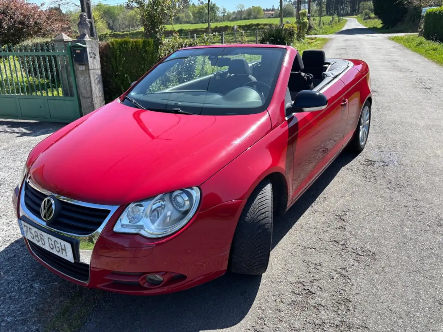 Volkswagen Eos 2.0TDI Excellence DPF Rojo - 1