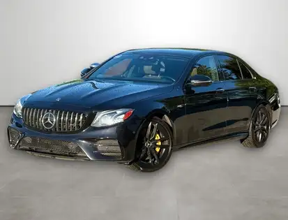 Black 2019 Mercedes-Benz E-Class Sedan All-Wheel Drive