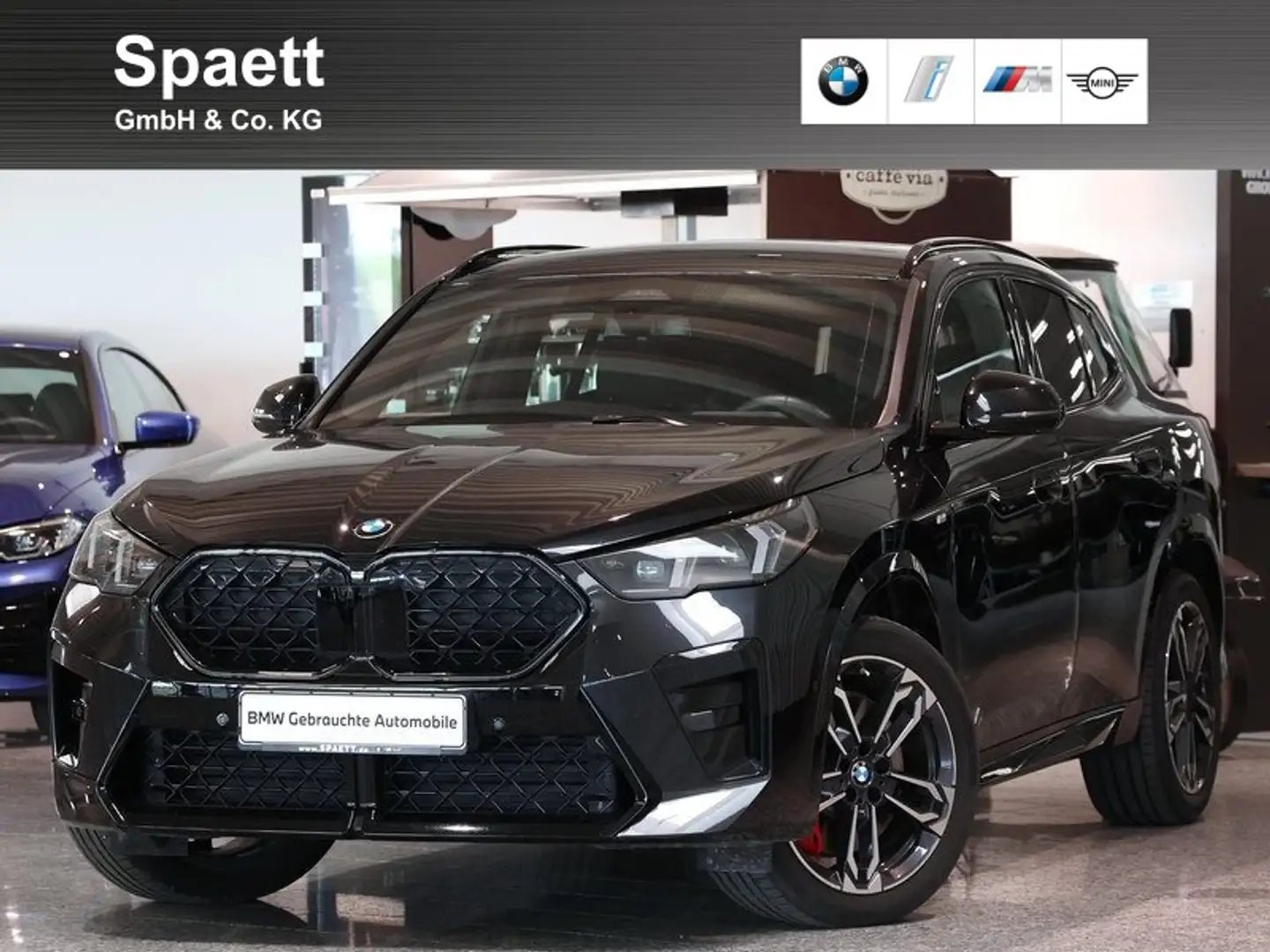 BMW X2 sDrive18d M Sport Adp.Fahrw. HarmKar. AHK HUD Schwarz - 1