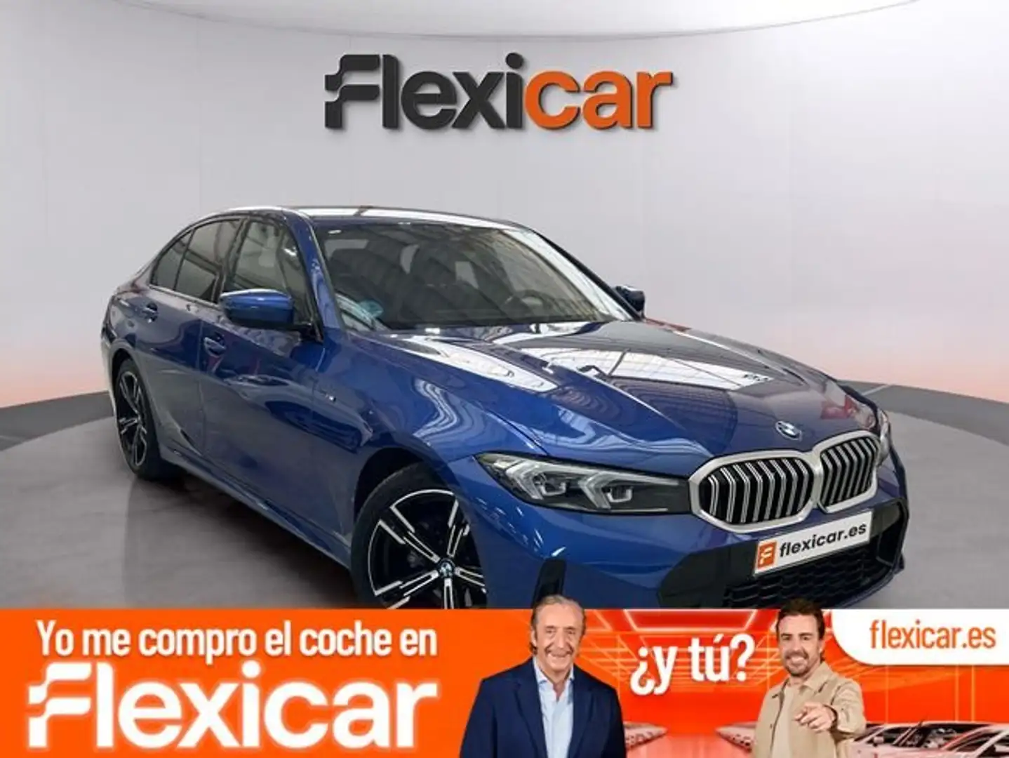 BMW 318 318d Auto. Azul - 1