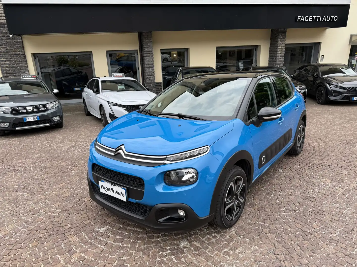 Citroen C3 1.5 BLUEHDI 100CV SHINE Blu/Azzurro - 1