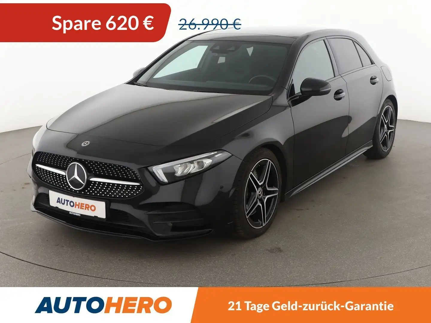 Mercedes-Benz A 220 A 220 AMG Line Aut.*NAVI*LED*TEMPO*PDC* Schwarz - 1