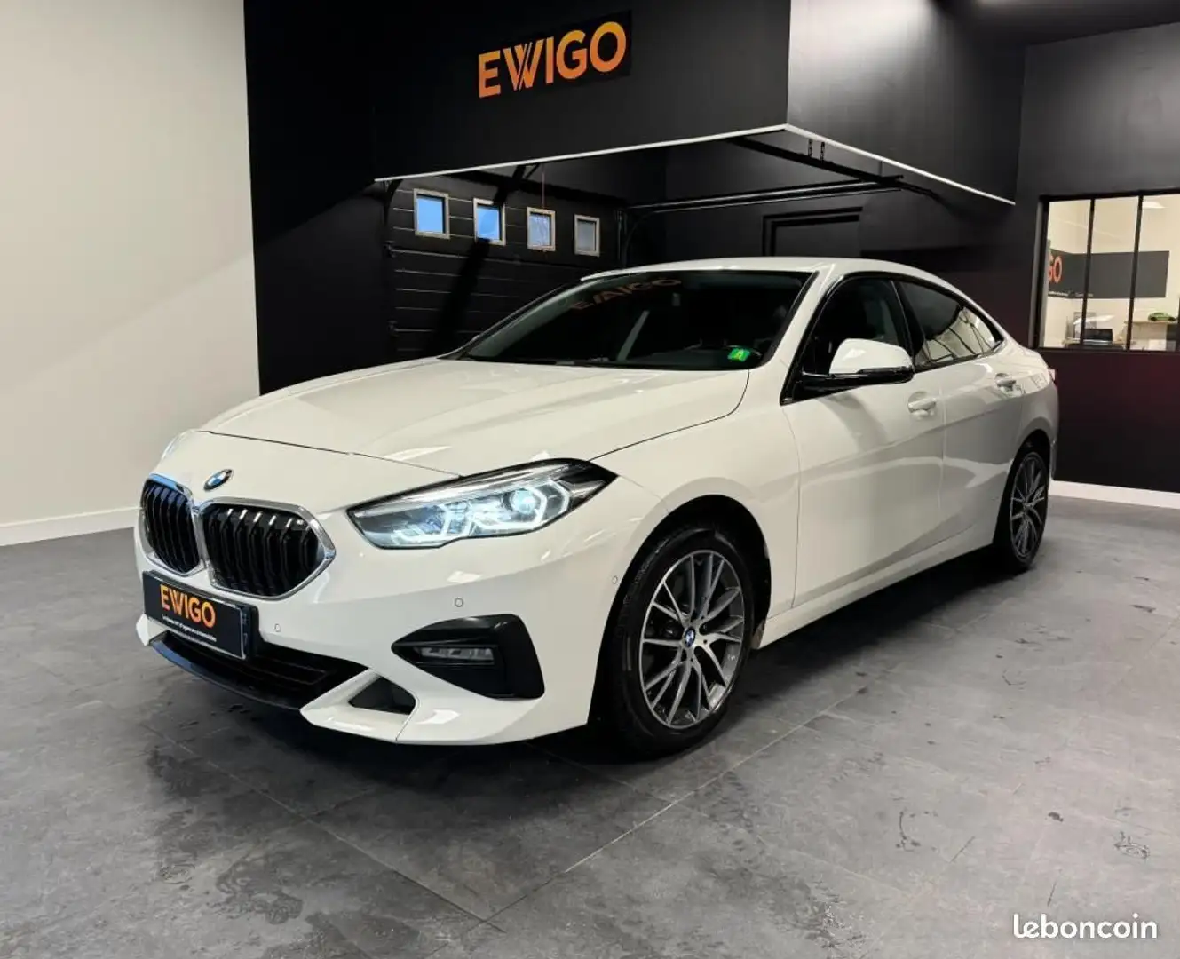 BMW 218 Serie Coupé advantage 2.0 218 D 150ch ADBLUE BVA Blanc - 1