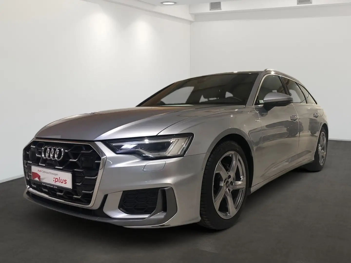 Audi A6 S-Line 40 TDI qu. AHK-VORB. PANO J.GAR. Silber - 2